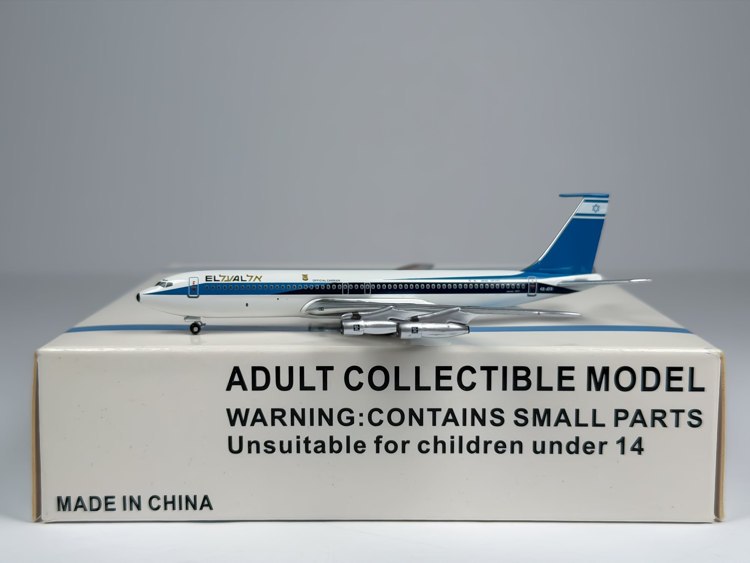 El Al Israel Airlines Boeing 707-300 1:400 Aeroclassics 4X-ATS (ACELY166B)