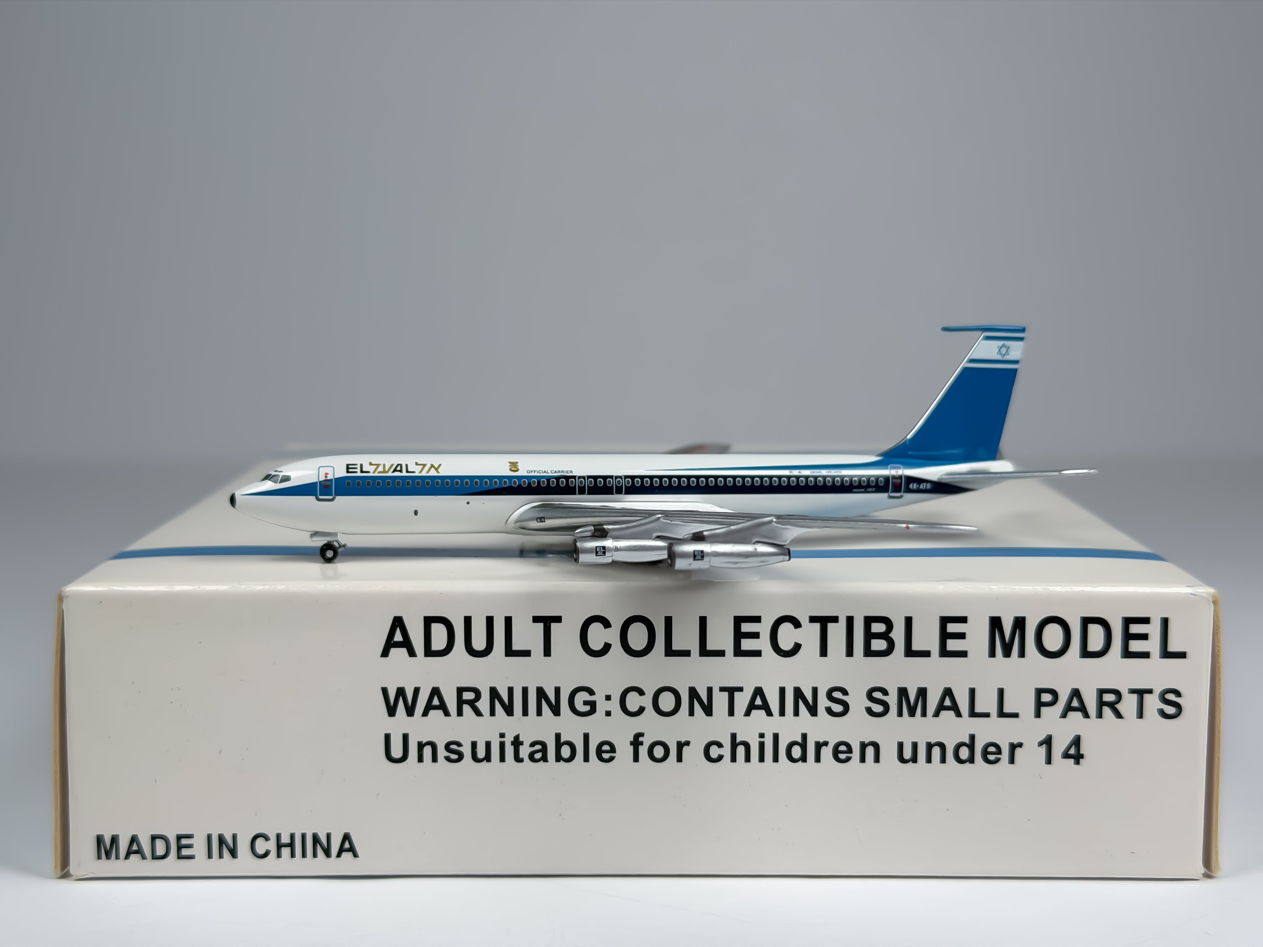 El Al Israel Airlines Boeing 707-300 1:400 Aeroclassics 4X-ATS (ACELY166B)