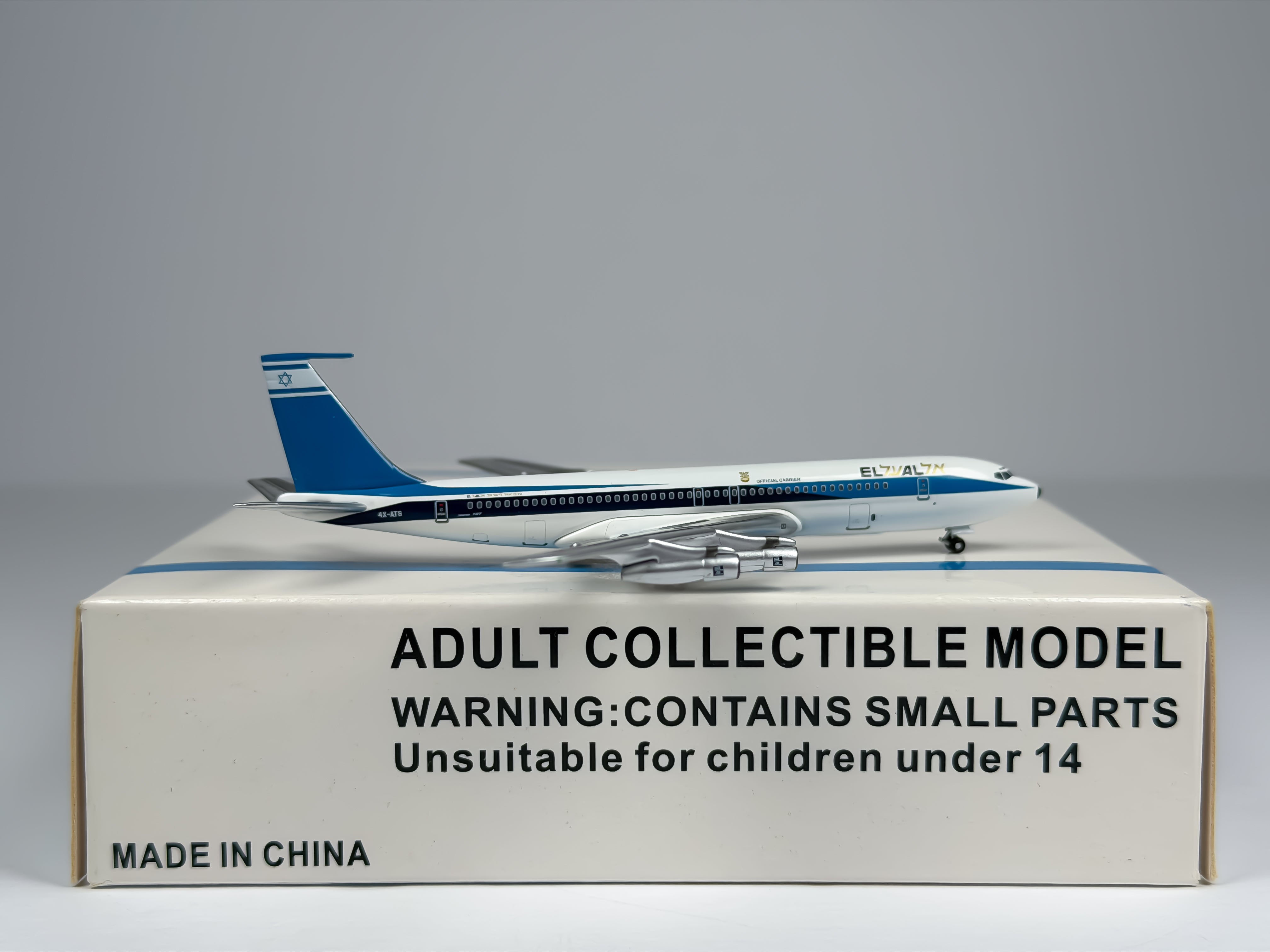 El Al Israel Airlines Boeing 707-300 1:400 Aeroclassics 4X-ATS (ACELY166B)
