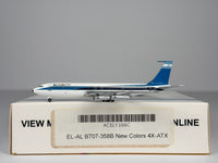 El Al Israel Airlines Boeing 707-300 1:400 Aeroclassics 4X-ATX (ACELY166C)