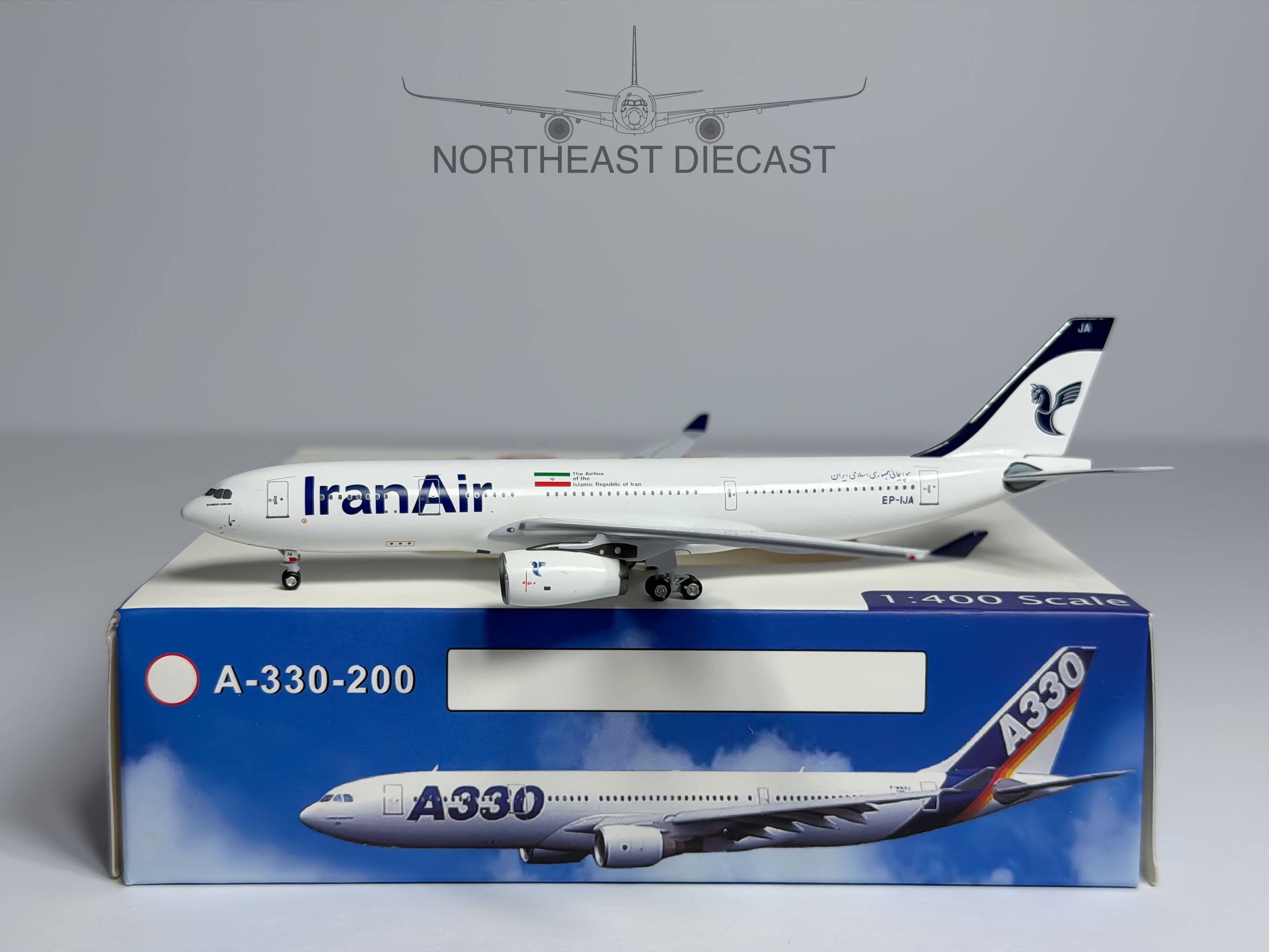 Iran Air Airbus A330-200 1:400 Aeroclassics EP-IJA (ACEPIJA)