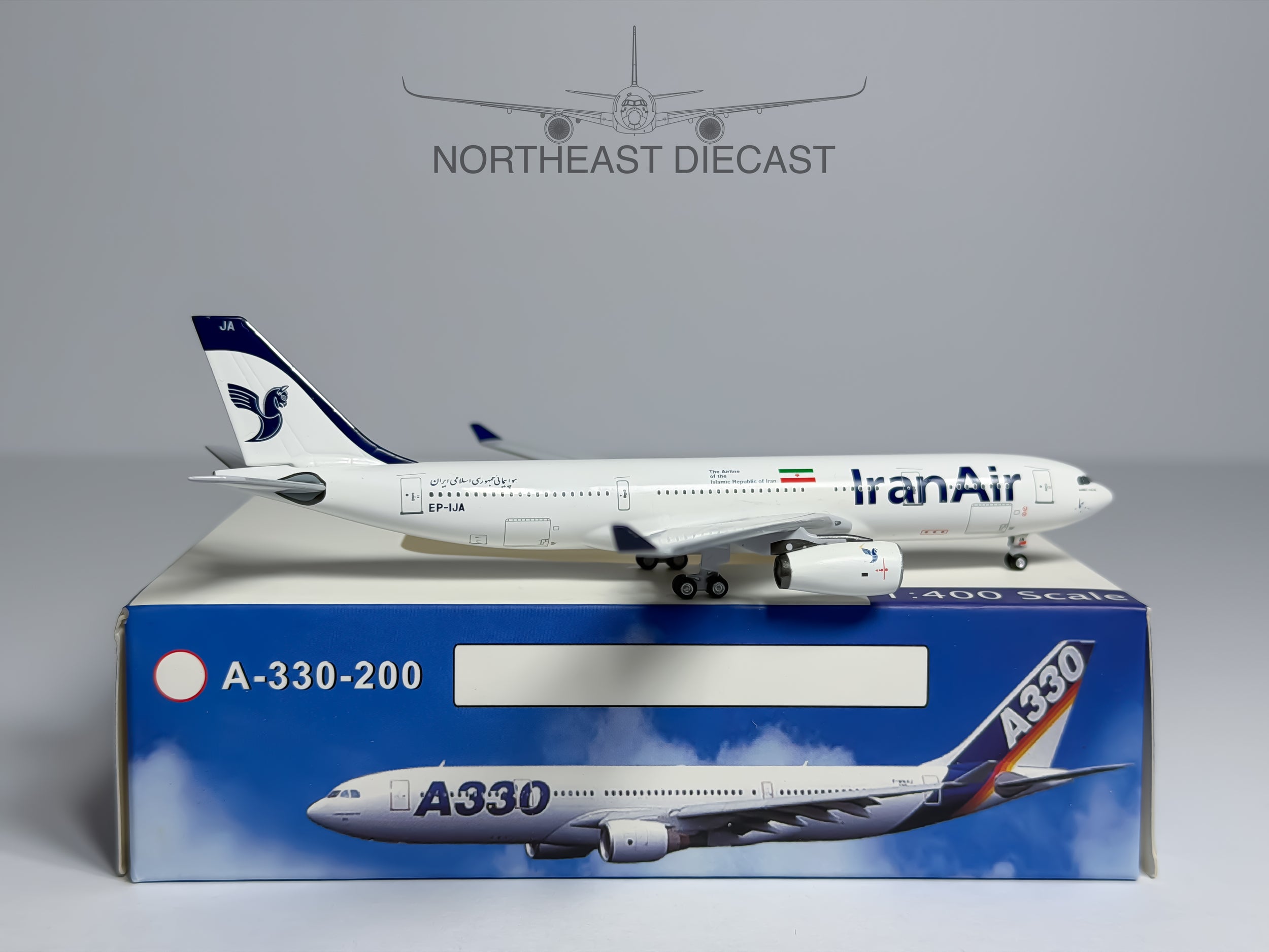 Iran Air Airbus A330-200 1:400 Aeroclassics EP-IJA (ACEPIJA)
