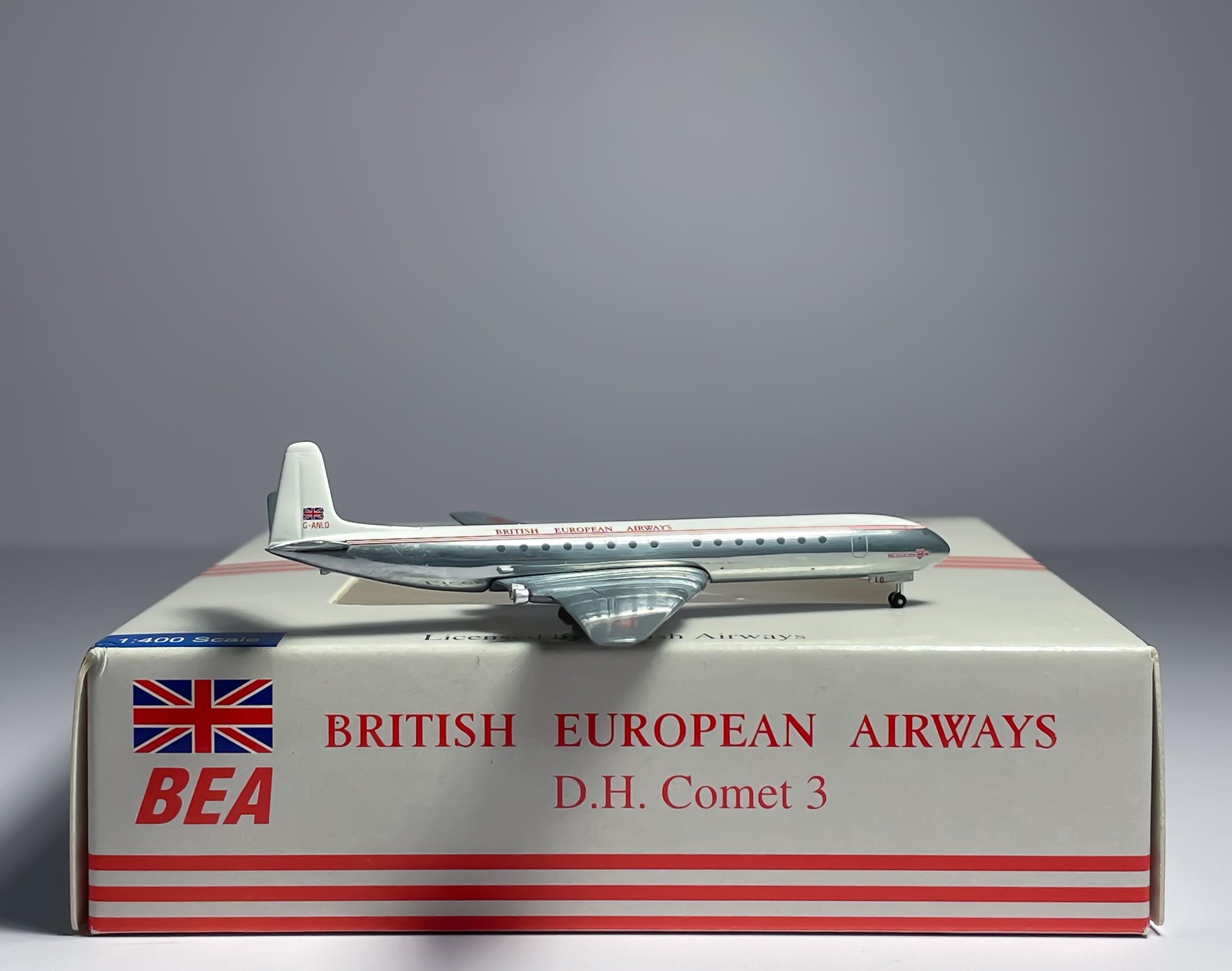 British European Airways (BEA) De Havilland DH-106 Comet 1:400 Aeroclassics G-ANLO (ACGANLO)