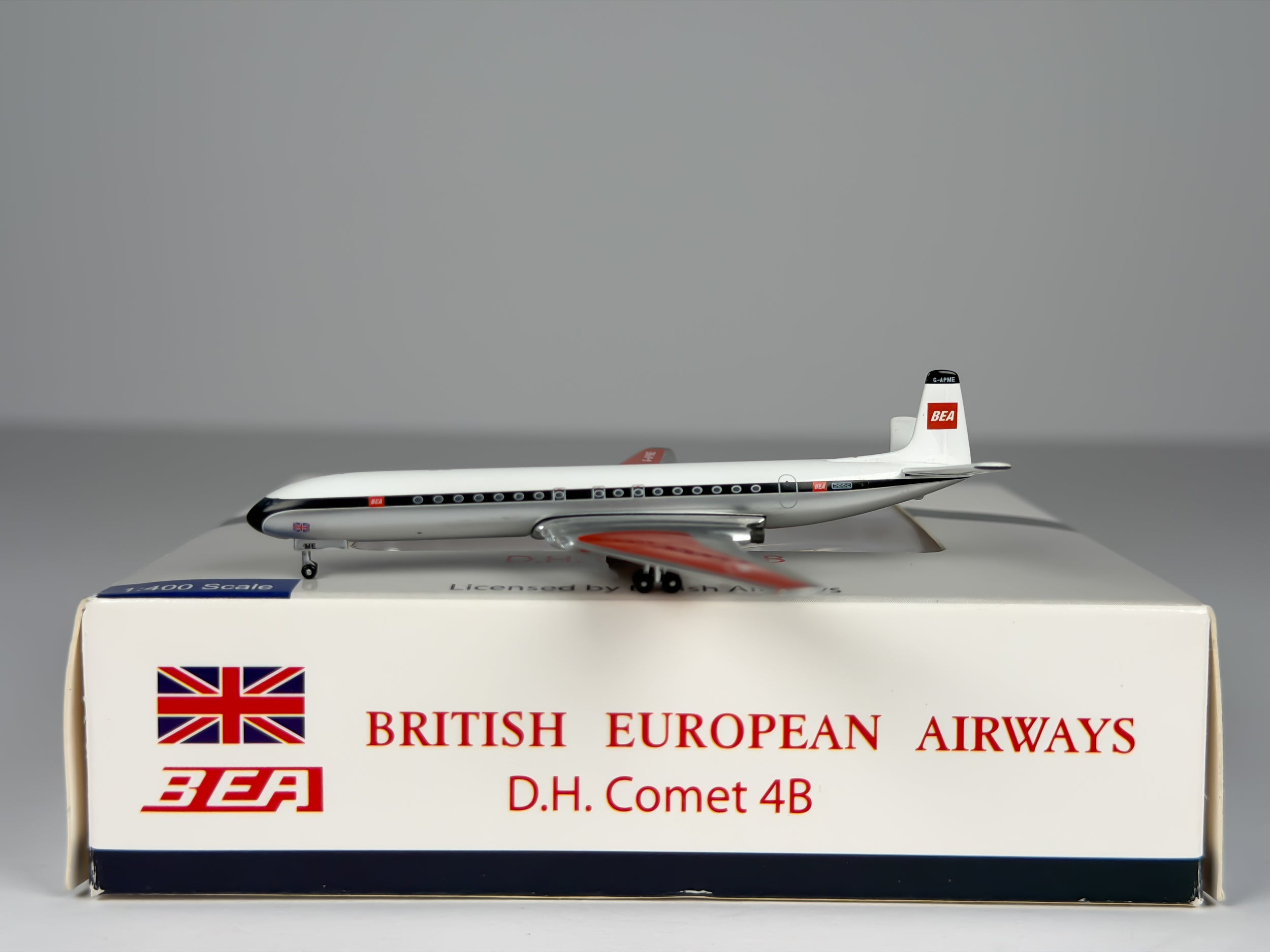 British European Airways (BEA) De Havilland DH-106 Comet 1:400 Aeroclassics G-APME (ACGAPME)
