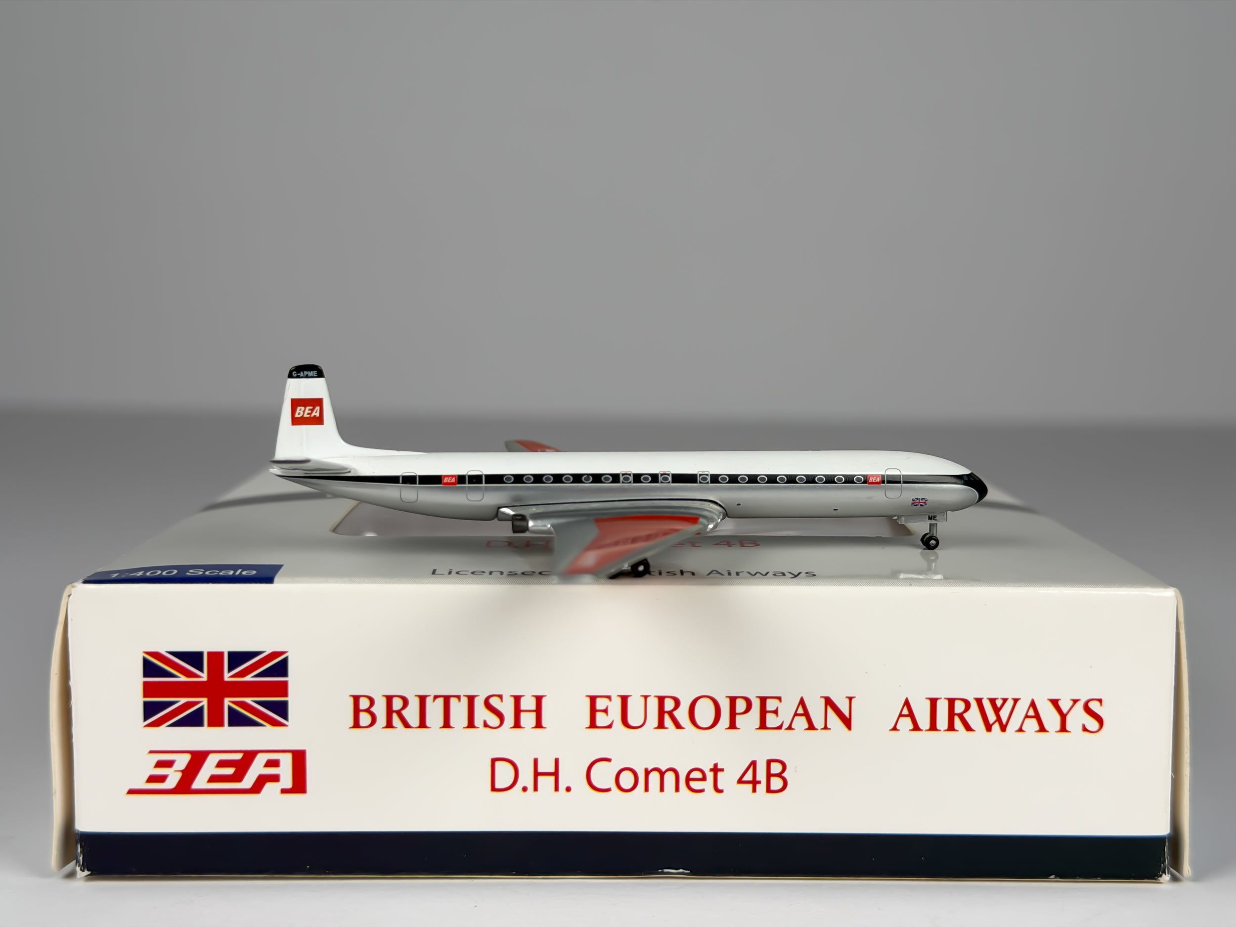 British European Airways (BEA) De Havilland DH-106 Comet 1:400 Aeroclassics G-APME (ACGAPME)
