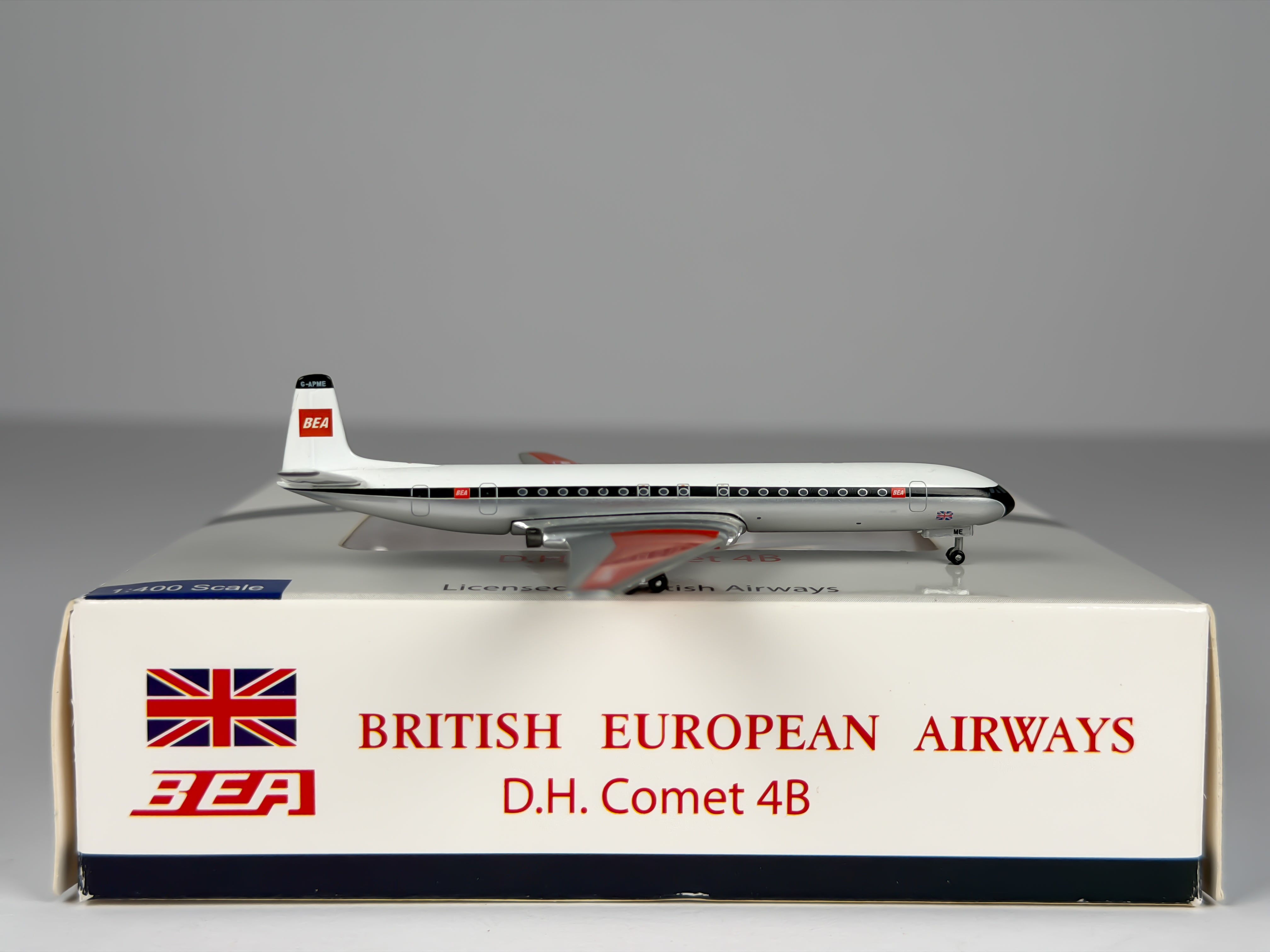 British European Airways (BEA) De Havilland DH-106 Comet 1:400 Aeroclassics G-APME (ACGAPME)