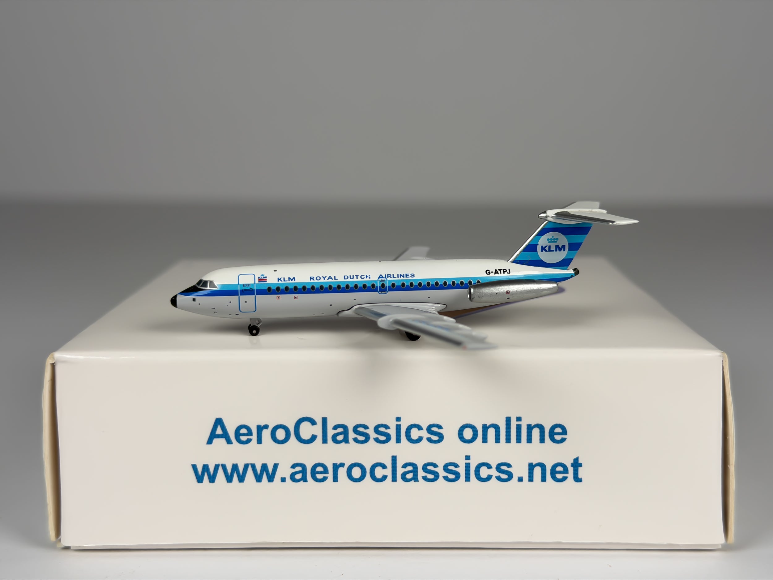 KLM Royal Dutch Airlines BAC 1-11 1:400 Aeroclassics G-ATPJ (ACGATPJ)