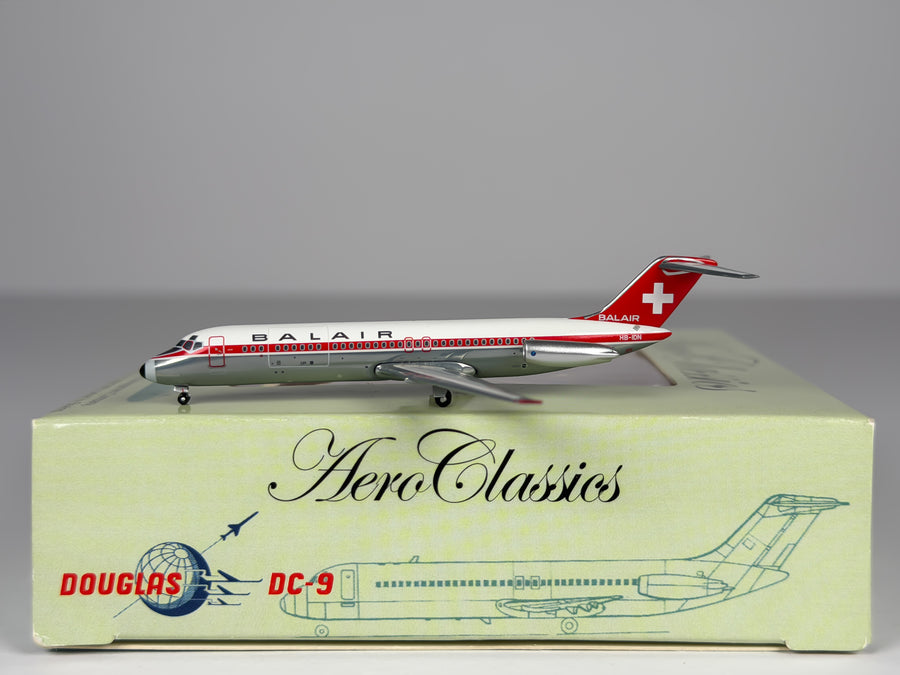 Balair Douglas DC-9-30 1:400 Aeroclassics HB-IDN (ACHBIDN)