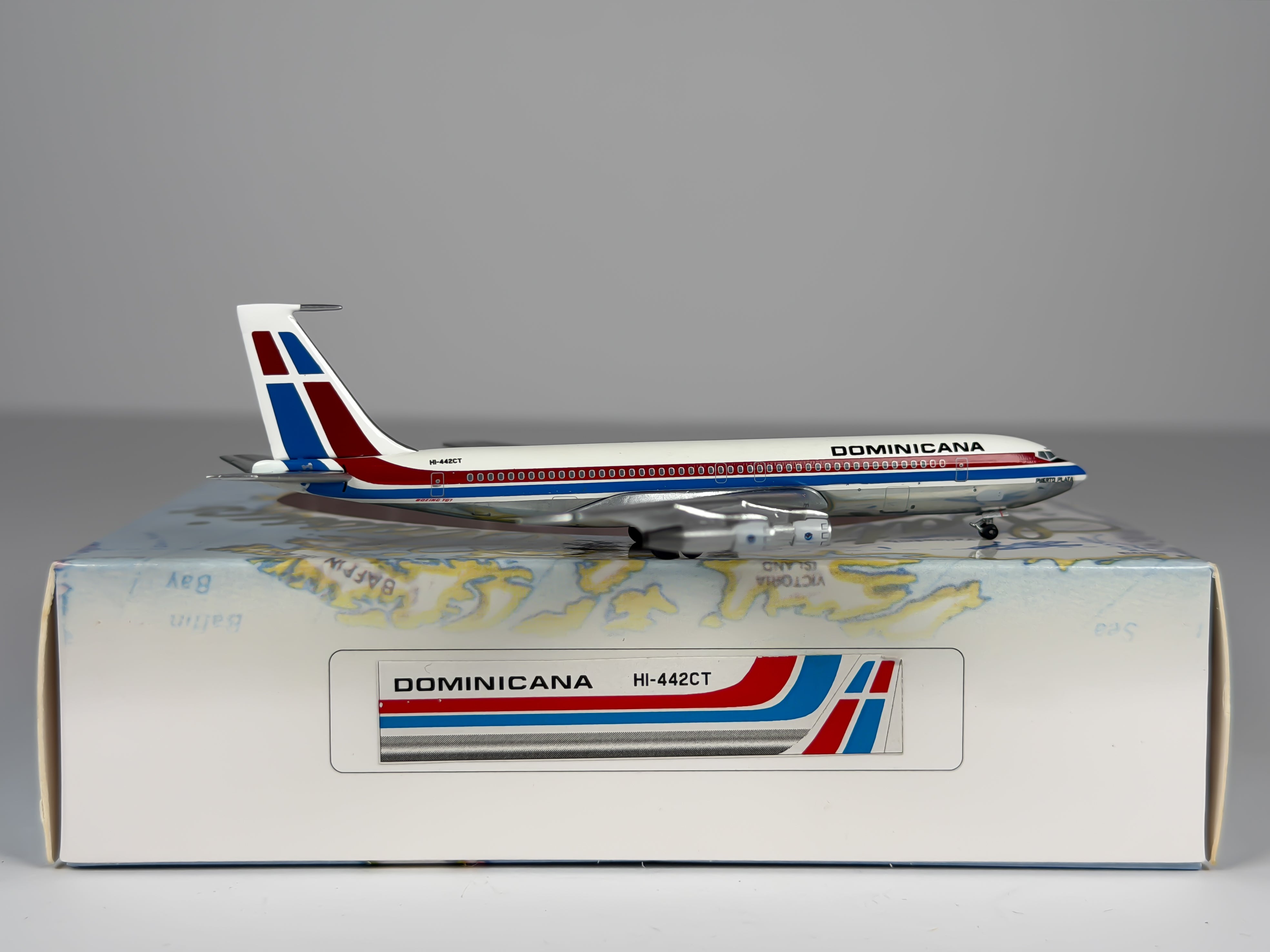 Dominicana Boeing 707-300 1:400 Aeroclassics HI-442CT (ACHI442CT)