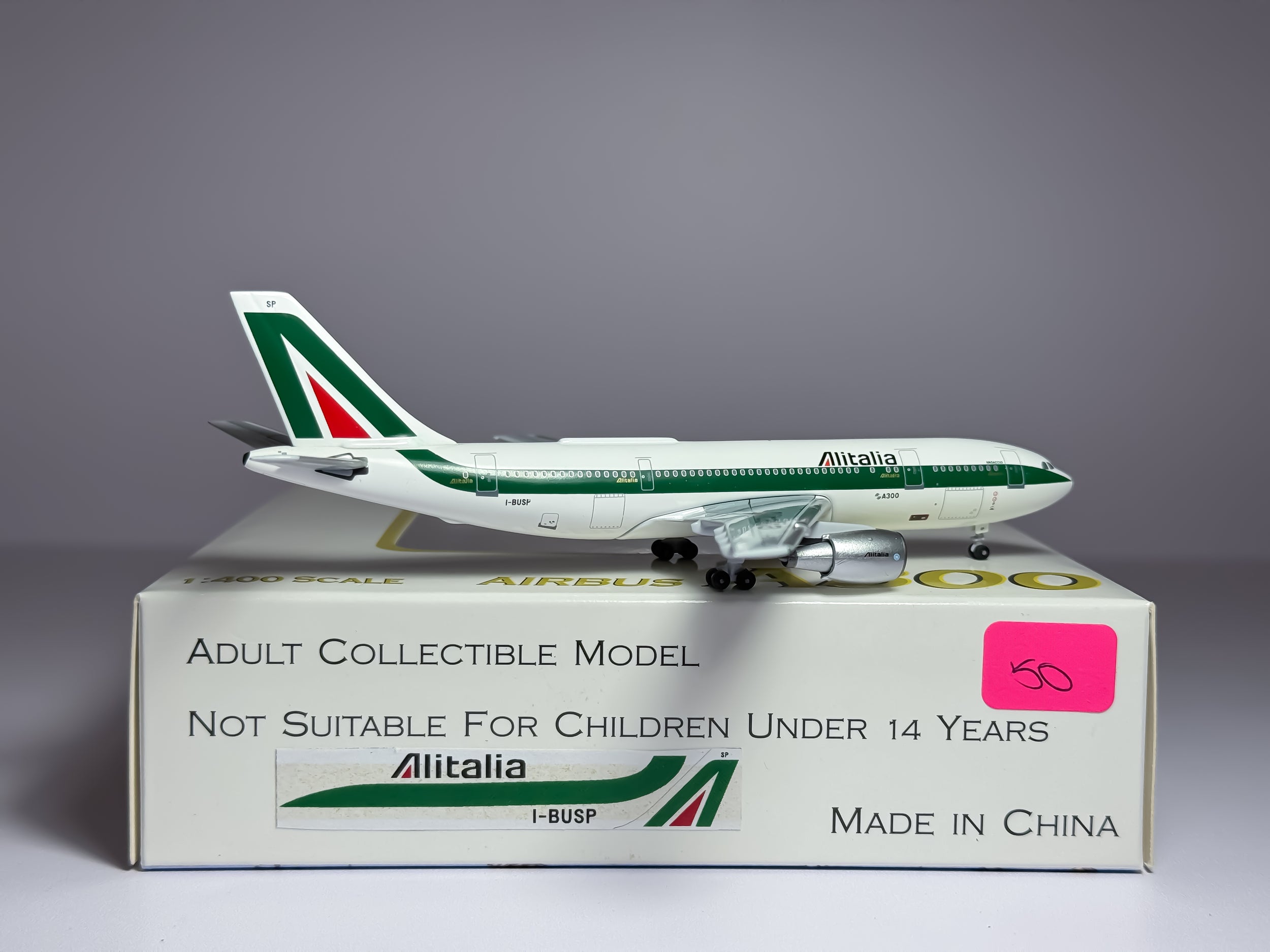 Alitalia Airbus A300 1:400 Aeroclassics I-BUSP (ACIBUSP)