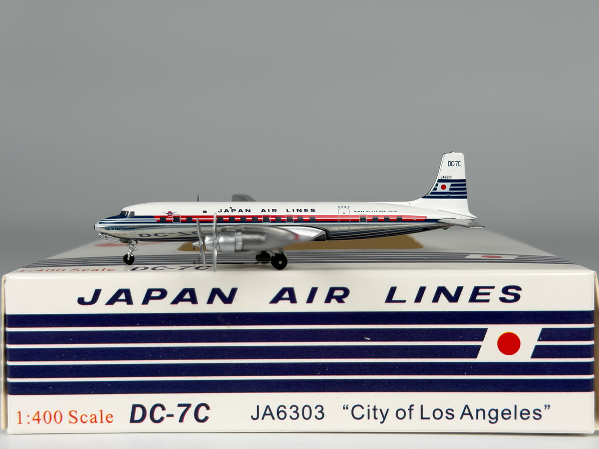 Japan Airlines (JAL) Douglas DC-7 1:400 Aeroclassics JA6301 (ACJA6301)