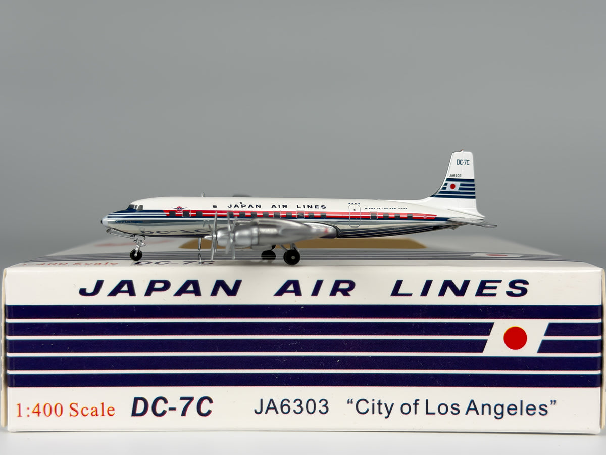 Japan Airlines (JAL) Douglas DC-7 1:400 Aeroclassics JA6303 (ACJA6303)