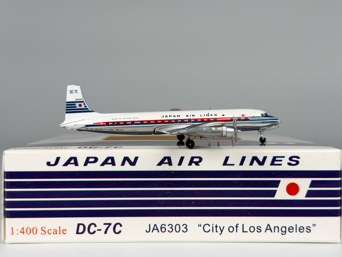 Japan Airlines (JAL) Douglas DC-7 1:400 Aeroclassics JA6303 (ACJA6303)