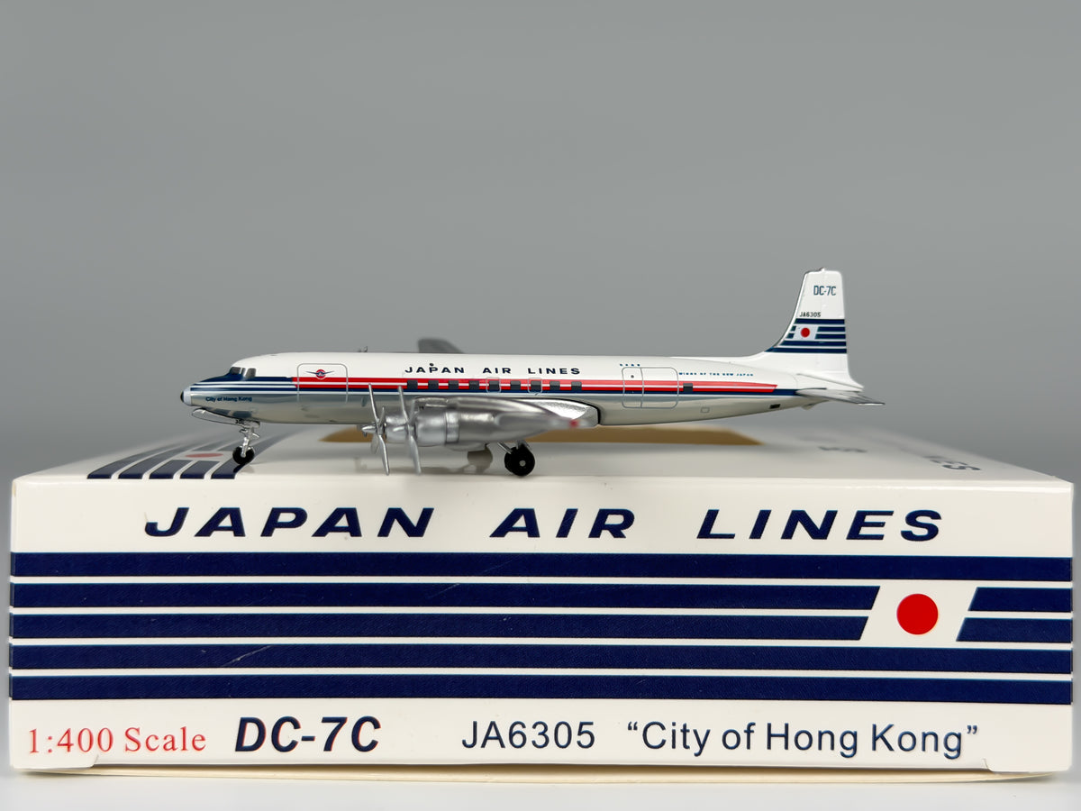 Japan Airlines (JAL) Douglas DC-7 1:400 Aeroclassics JA6305 (ACJA6305)