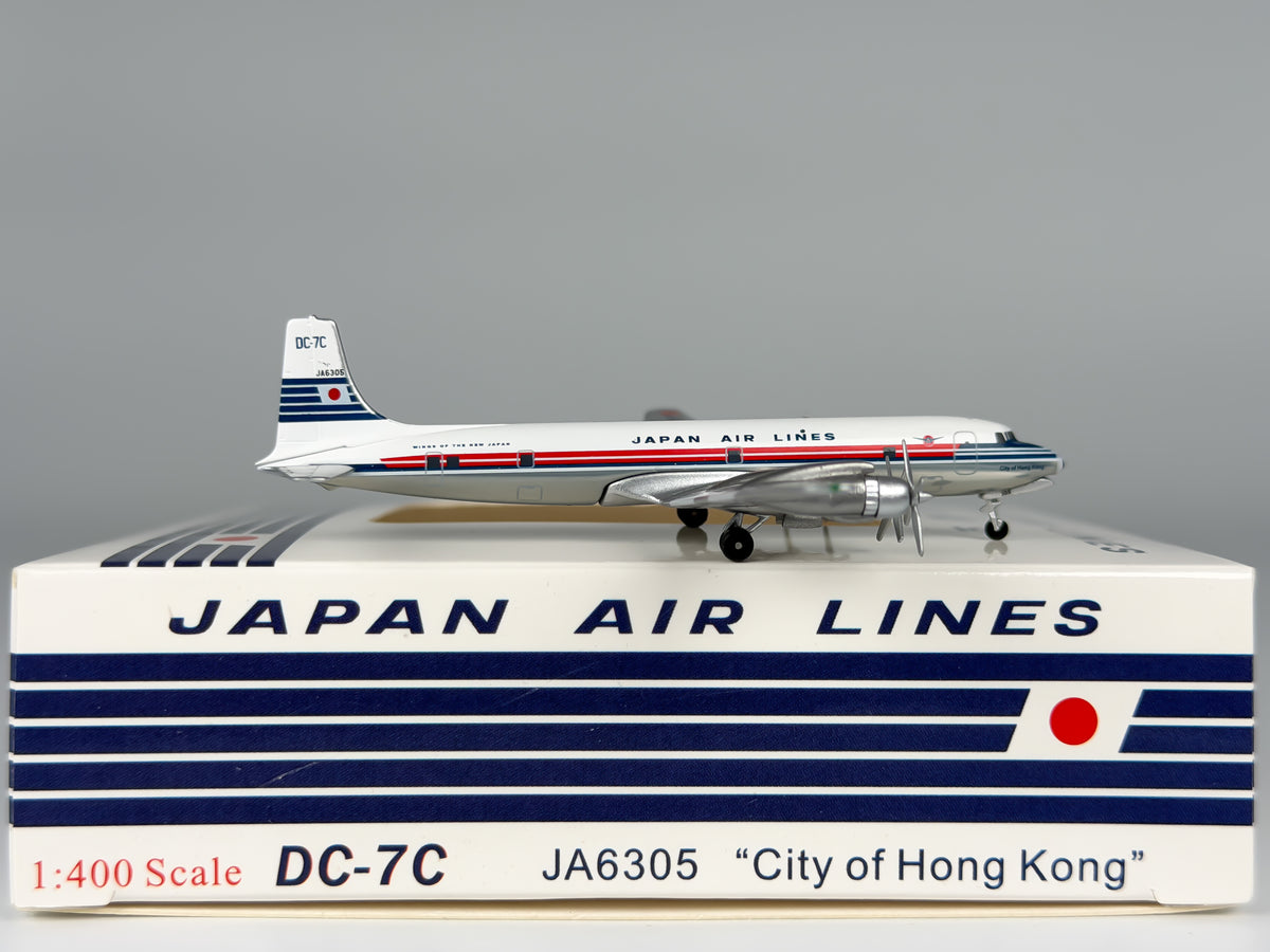Japan Airlines (JAL) Douglas DC-7 1:400 Aeroclassics JA6305 (ACJA6305)