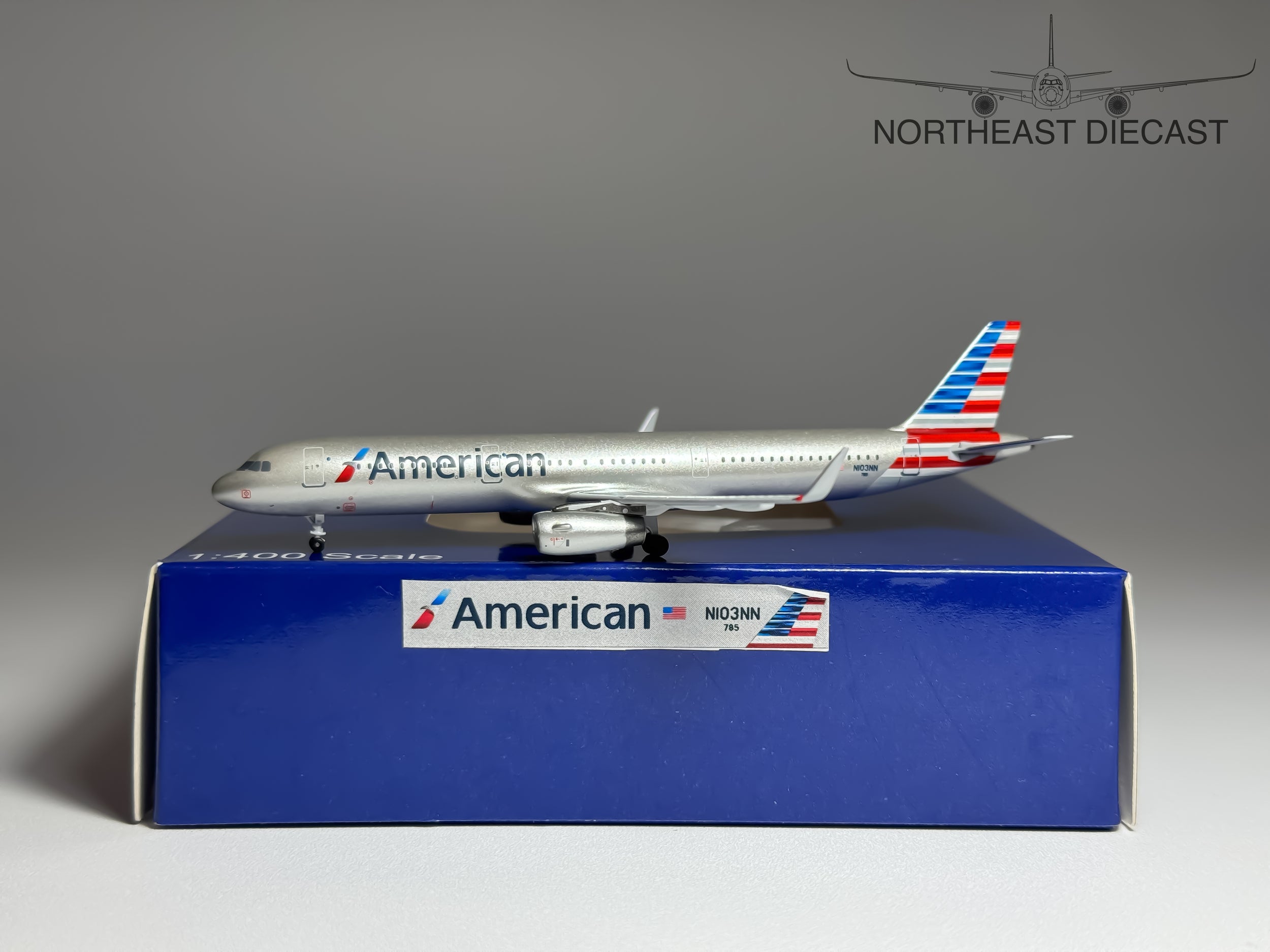 American Airlines Airbus A321 1:400 Aeroclassics N103NN (ACN103NN)