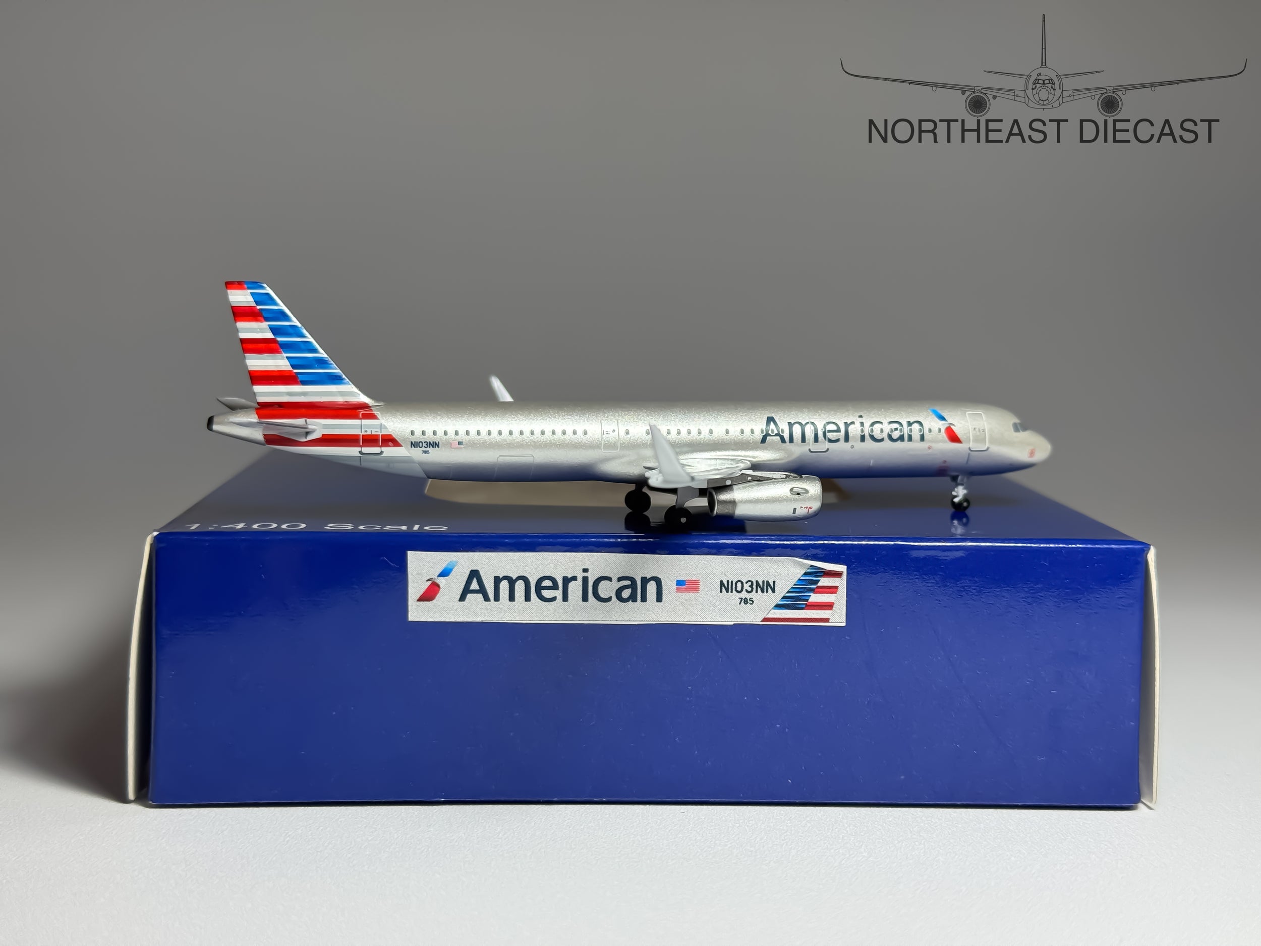 American Airlines Airbus A321 1:400 Aeroclassics N103NN (ACN103NN)