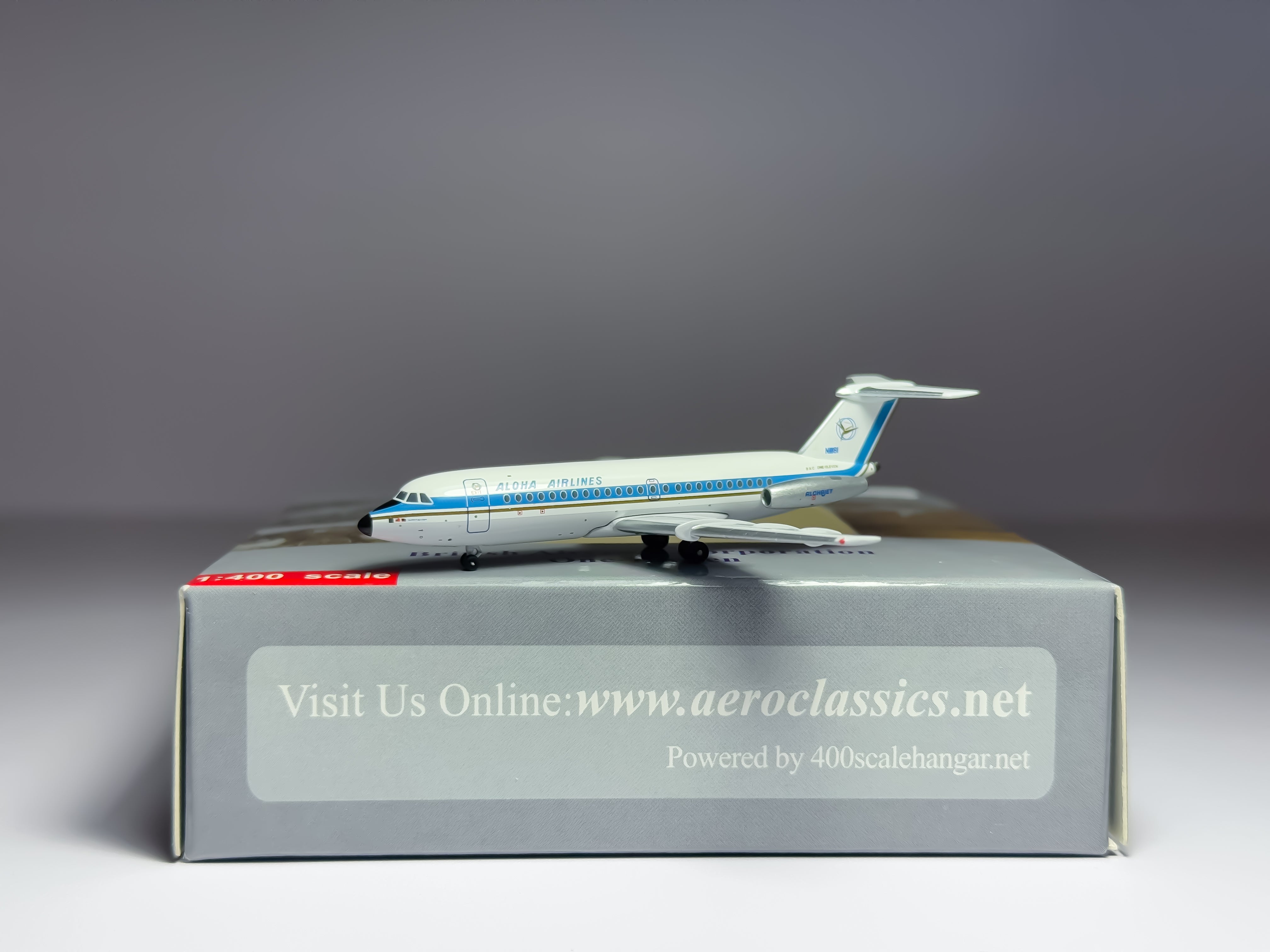 Aloha Airlines BAC 1-11 1:400 Aeroclassics N11181 (ACN11181)