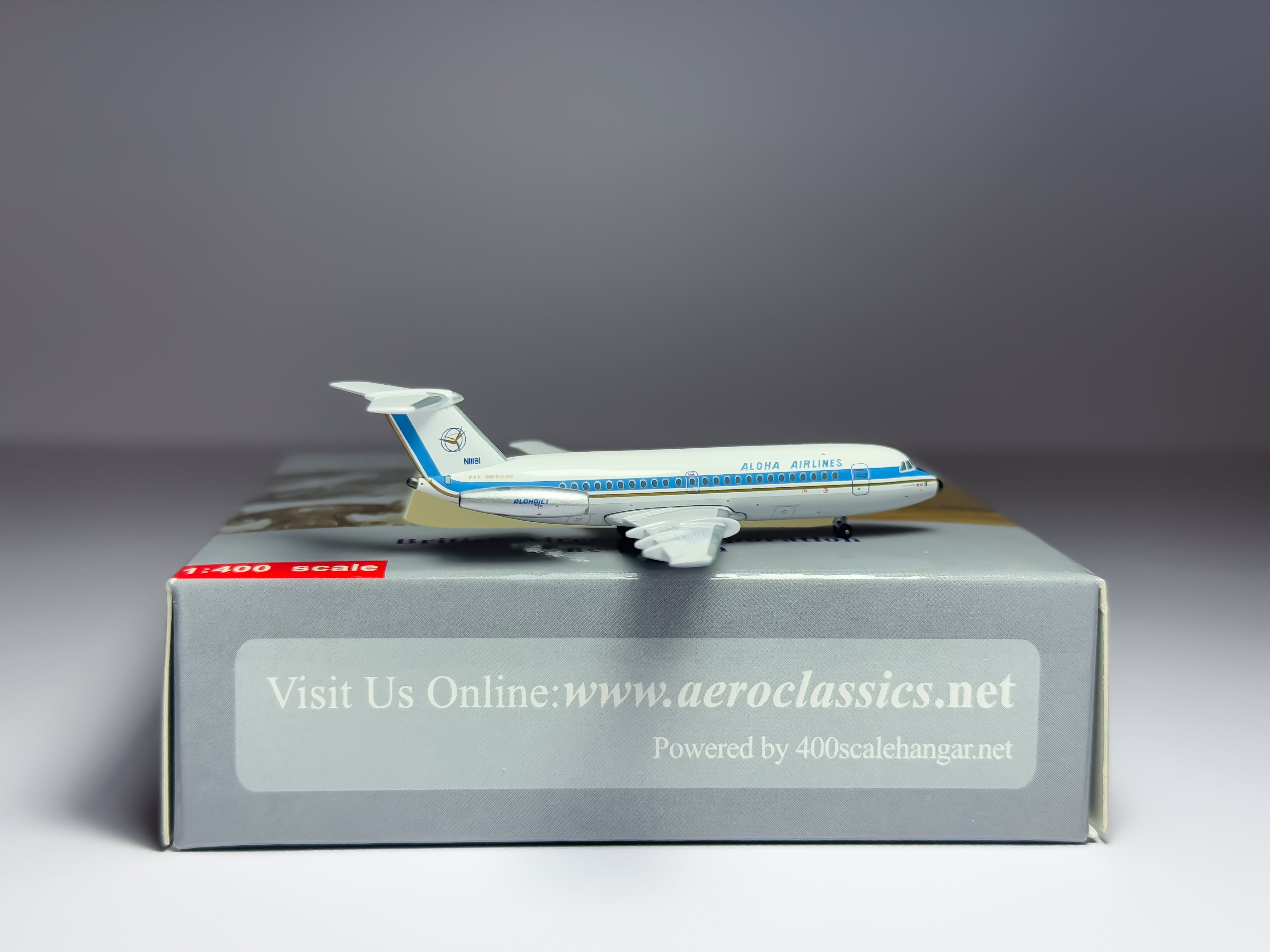 Aloha Airlines BAC 1-11 1:400 Aeroclassics N11181 (ACN11181)