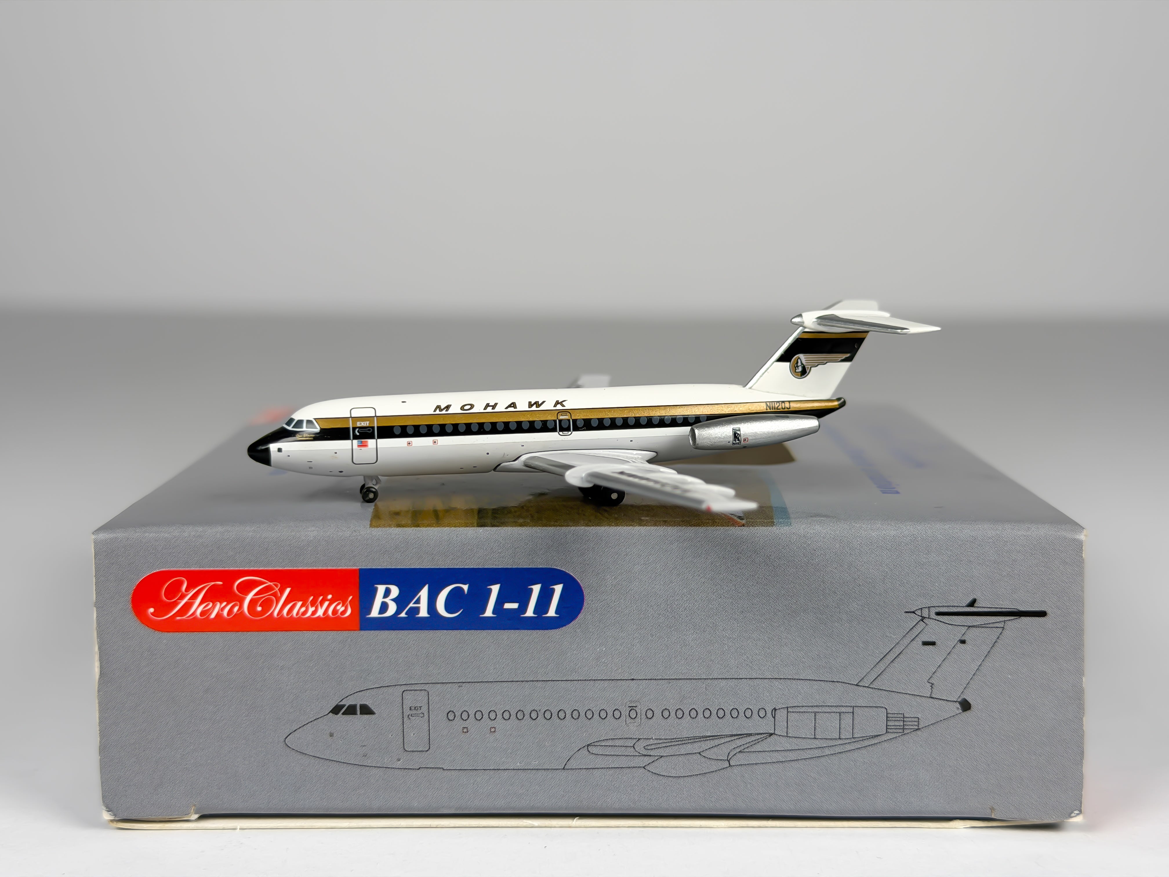 Mohawk BAC 1-11 1:400 Aeroclassics N1120J (ACN1120J)