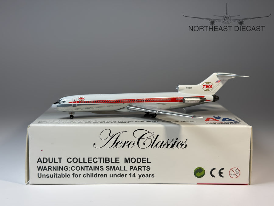 TWA Trans World Airlines Boeing 727-200 1:400 Aeroclassics N12308 (ACN12308)