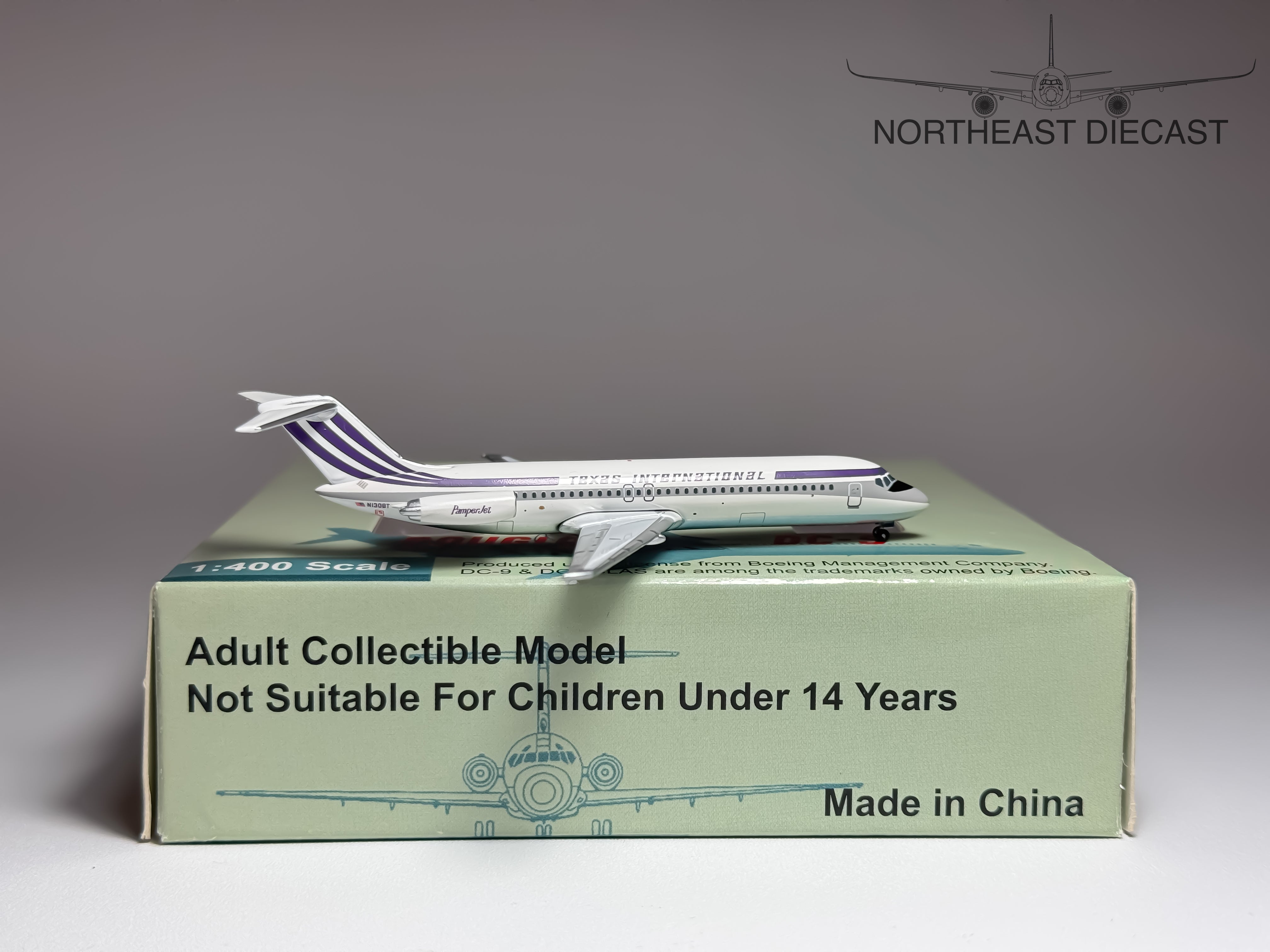 Douglas DC-9 Diecast Aircraft Models · Northeast Diecast