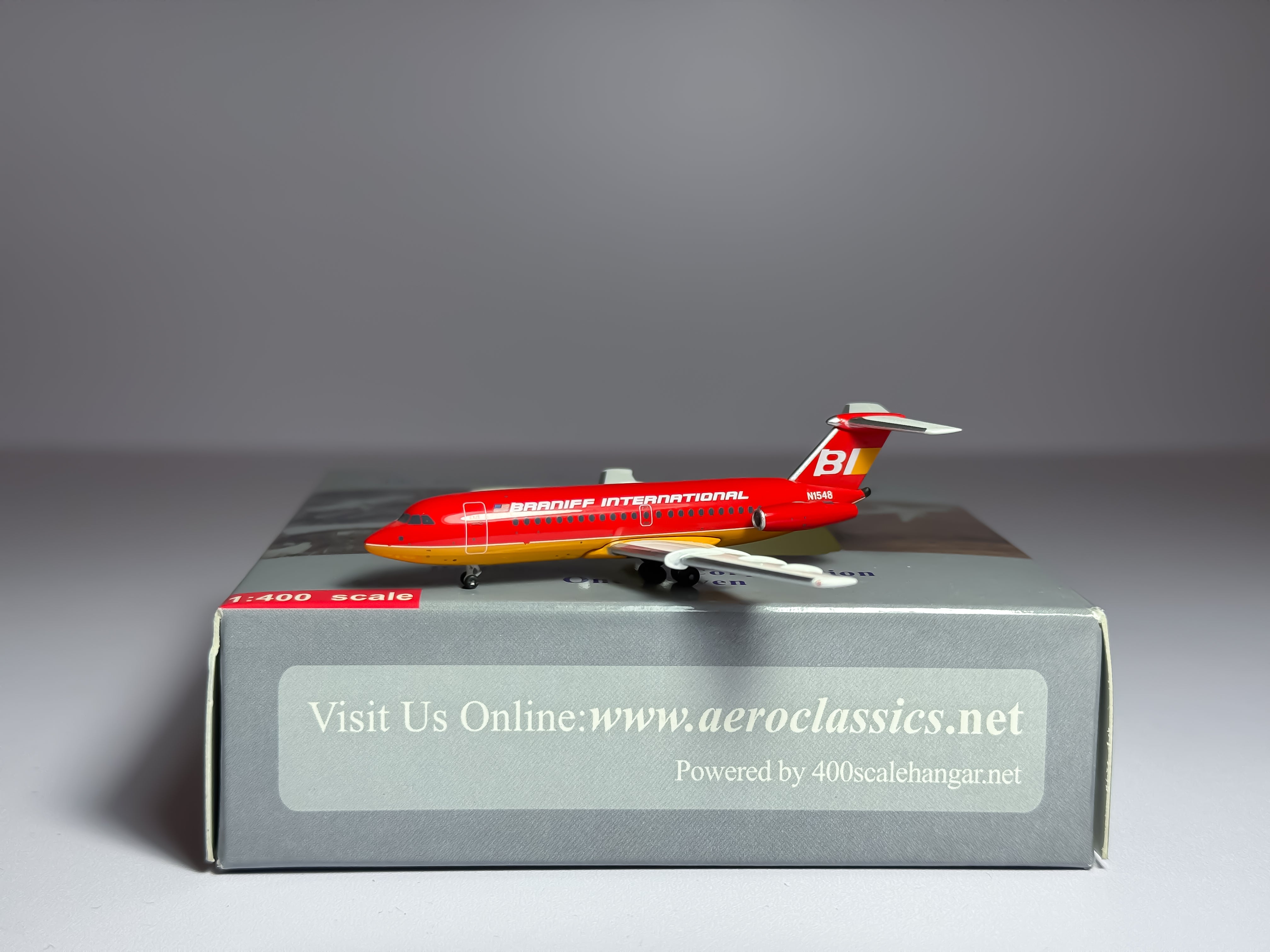 Braniff International BAC 1-11 1:400 Aeroclassics N1548 (ACN1548)
