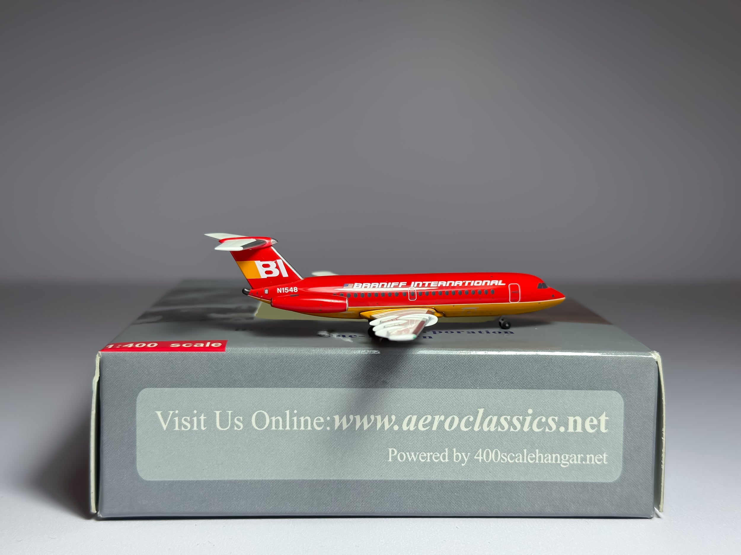 Braniff International BAC 1-11 1:400 Aeroclassics N1548 (ACN1548)