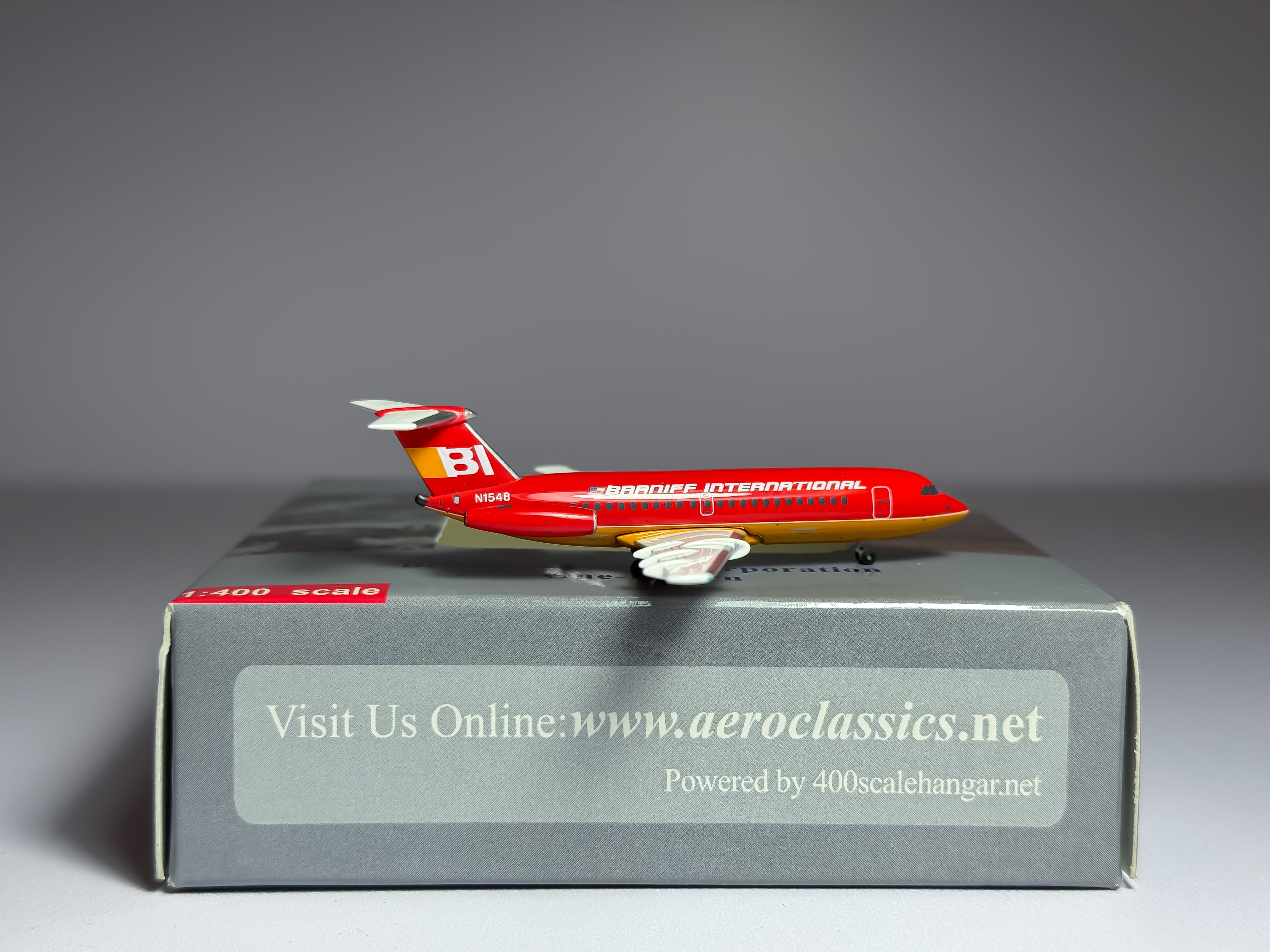 Braniff International BAC 1-11 1:400 Aeroclassics N1548 (ACN1548)
