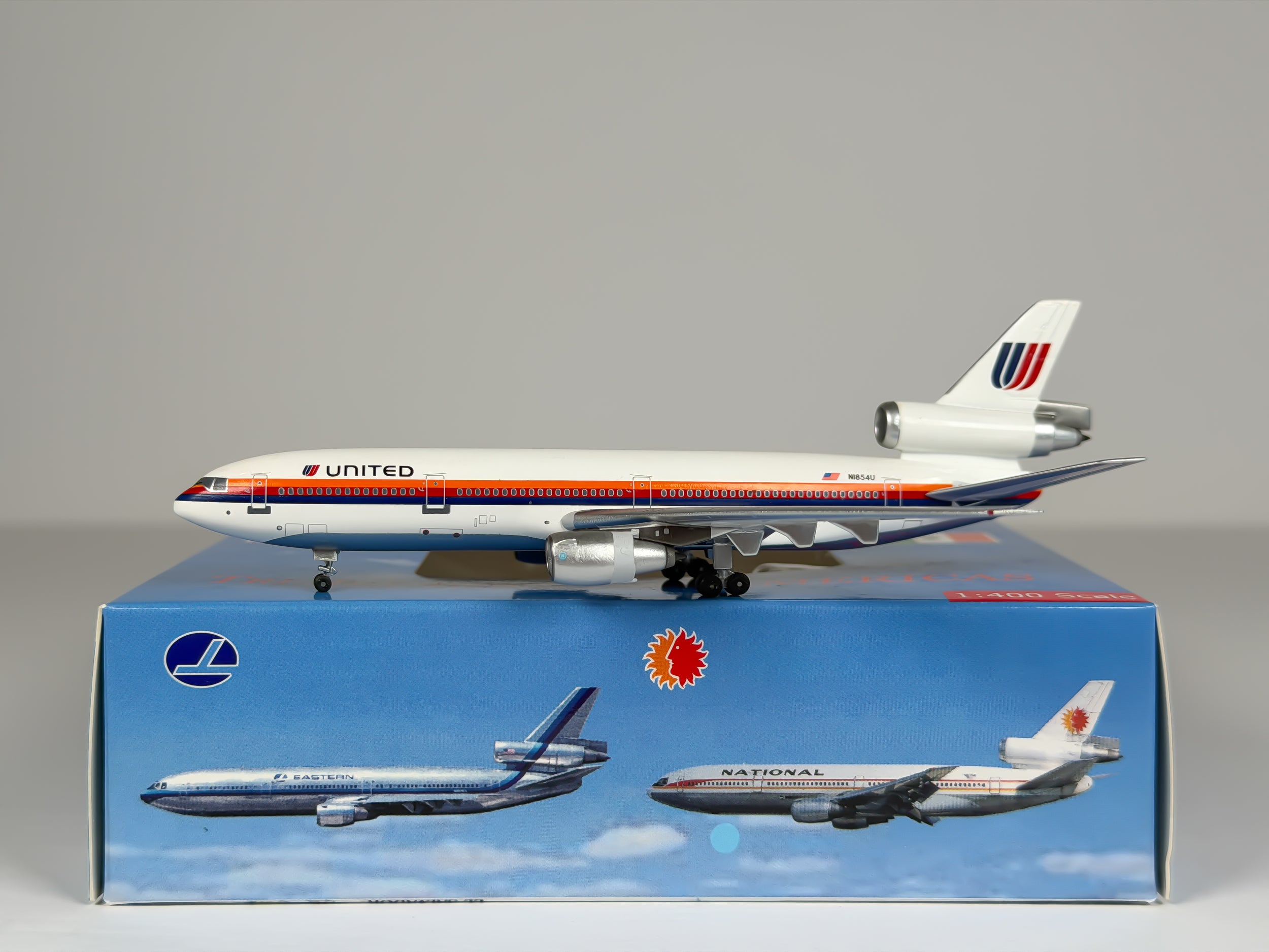 United Airlines McDonnell Douglas DC-10-30 1:400 Aeroclassics N1854U (ACN1854U)