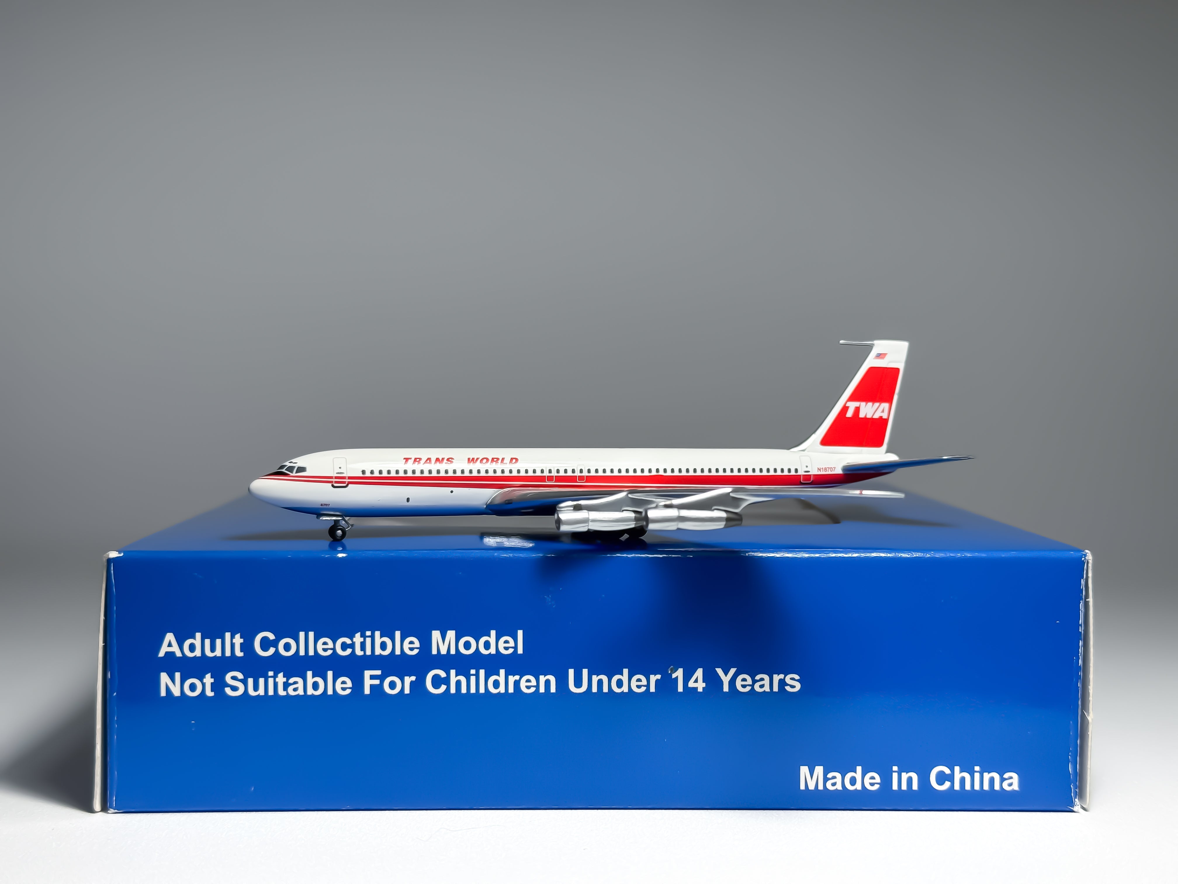 オスマンファントム‼️エレール１／７２ＴＷＡ航空Ｂ７０７－３００ Boeing 707 Diecast Aircraft Models · Northeast Diecast