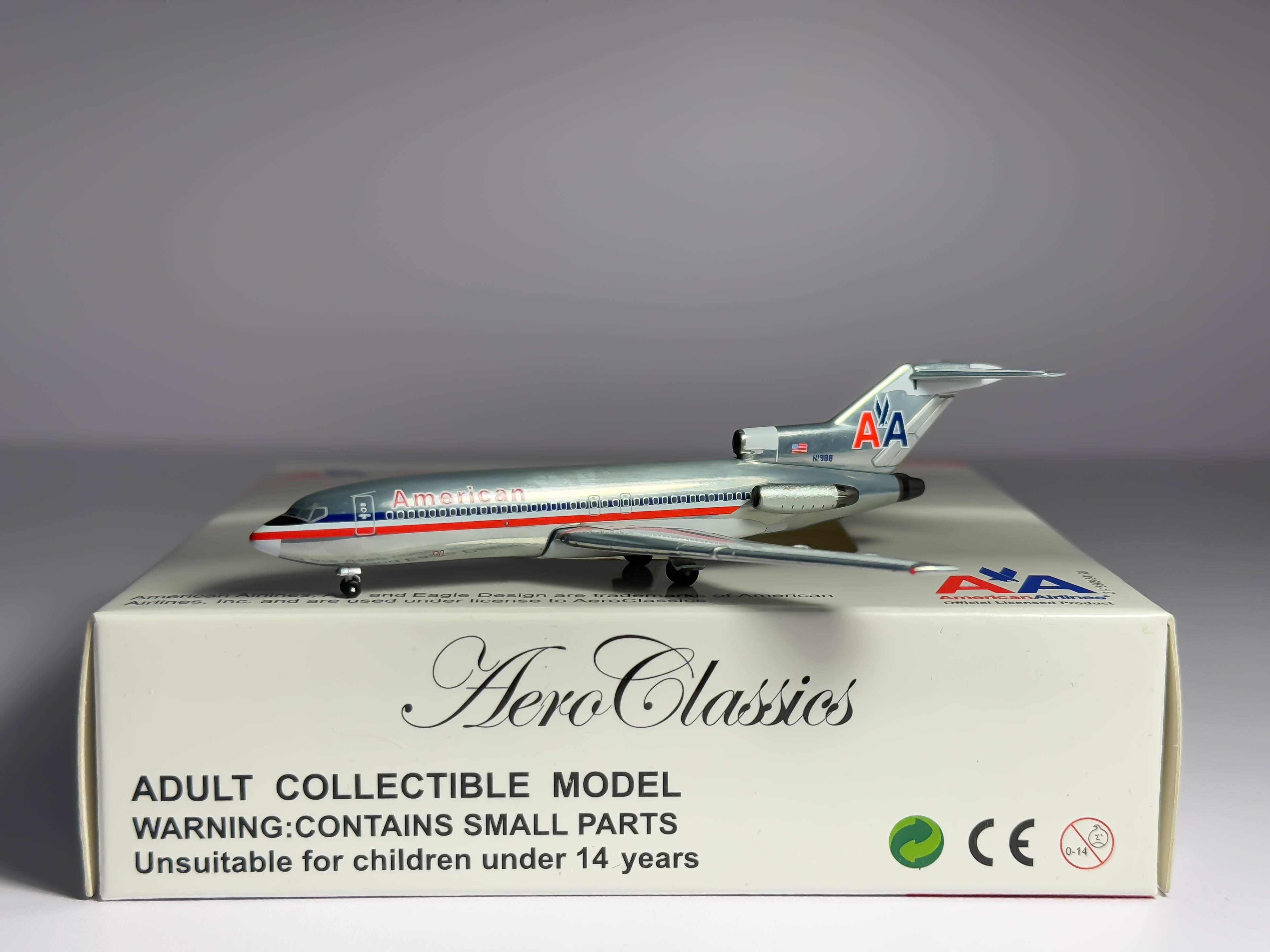 American Airlines Boeing 727-100 1:400 Aeroclassics N1988 (ACN1988)