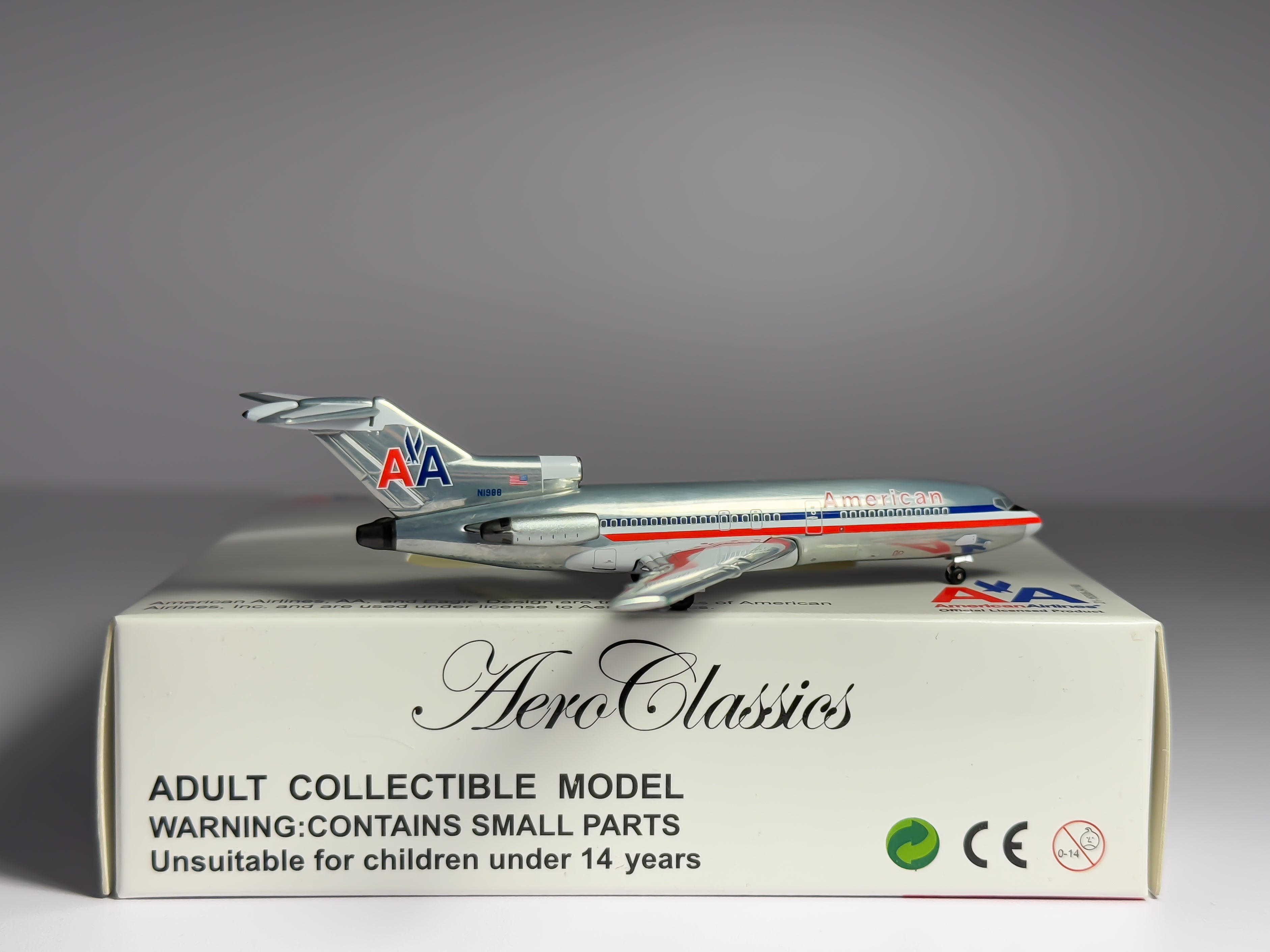 American Airlines Boeing 727-100 1:400 Aeroclassics N1988 (ACN1988)