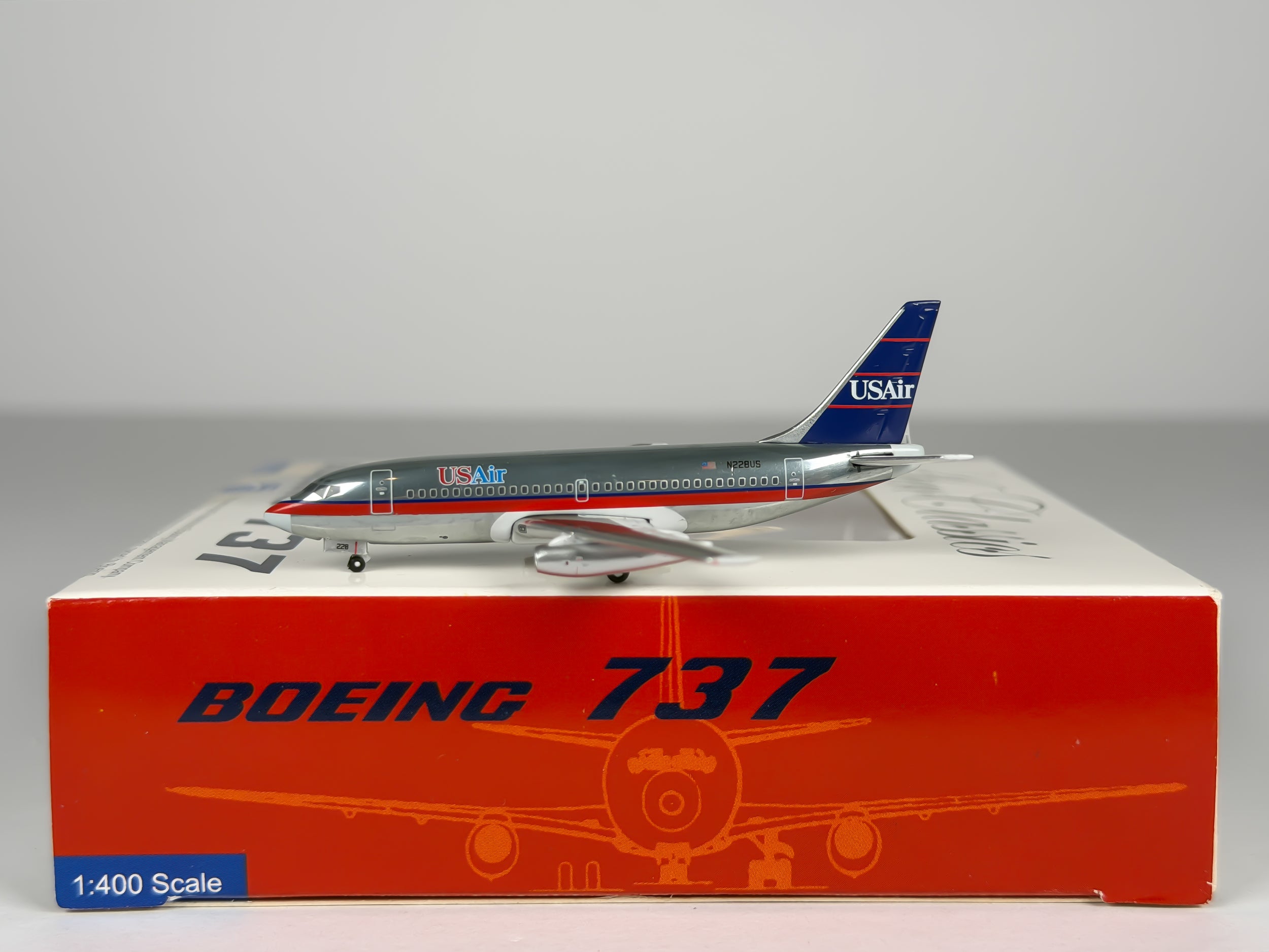 USAir Boeing 737-200 1:400 Aeroclassics N228US (ACN228US)
