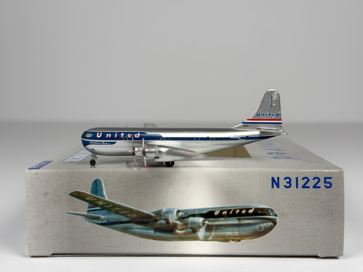 United Airlines Boeing 377 Stratocruiser 1:400 Aeroclassics N31225 (ACN31225)