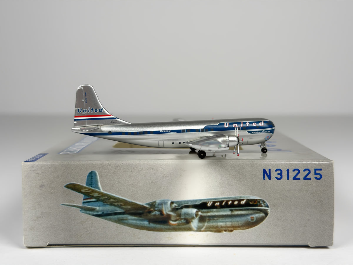 United Airlines Boeing 377 Stratocruiser 1:400 Aeroclassics N31225 (ACN31225)