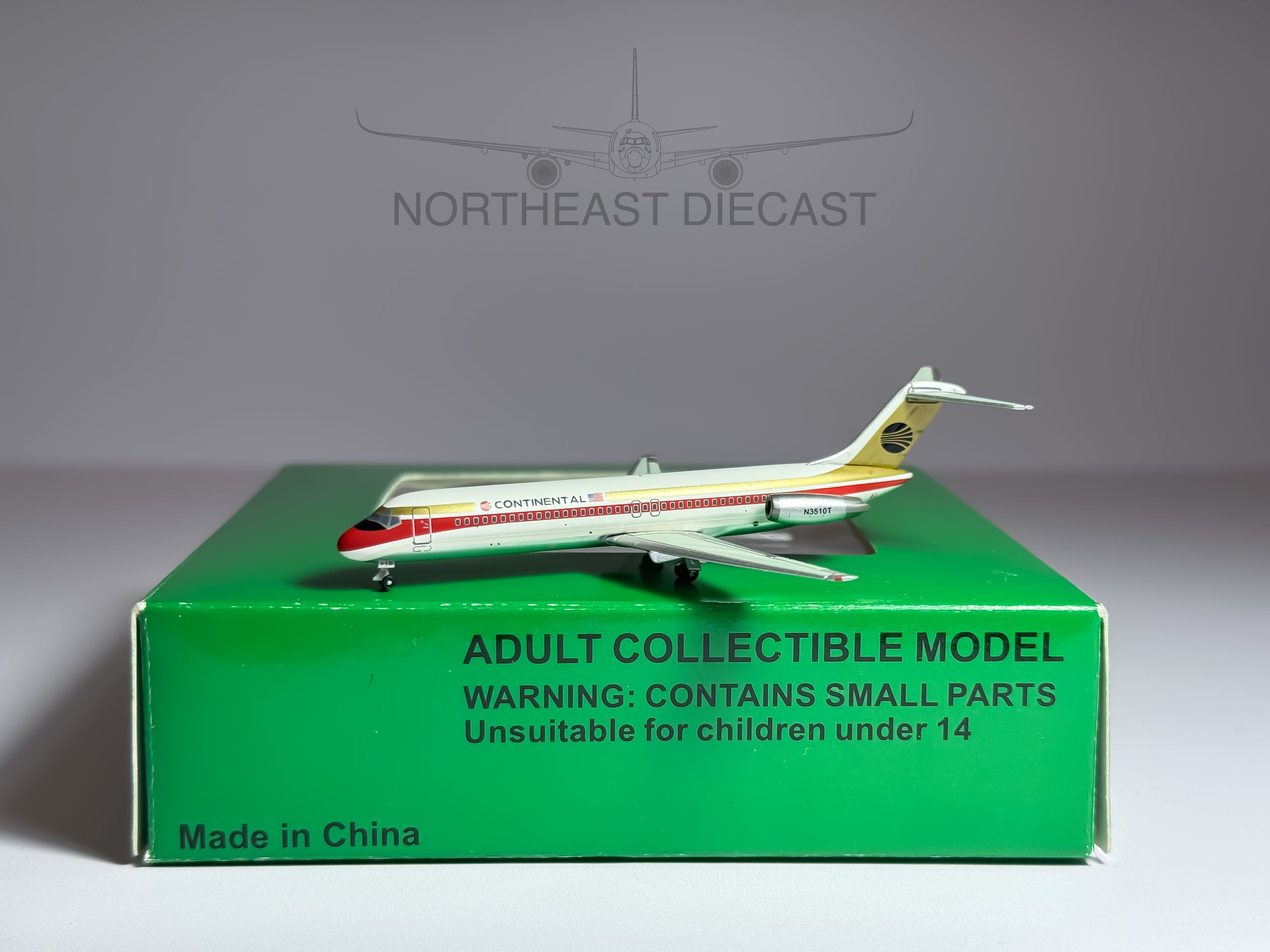Continental Airlines Douglas DC-9-30 1:400 Aeroclassics N3510T (ACN3510T)