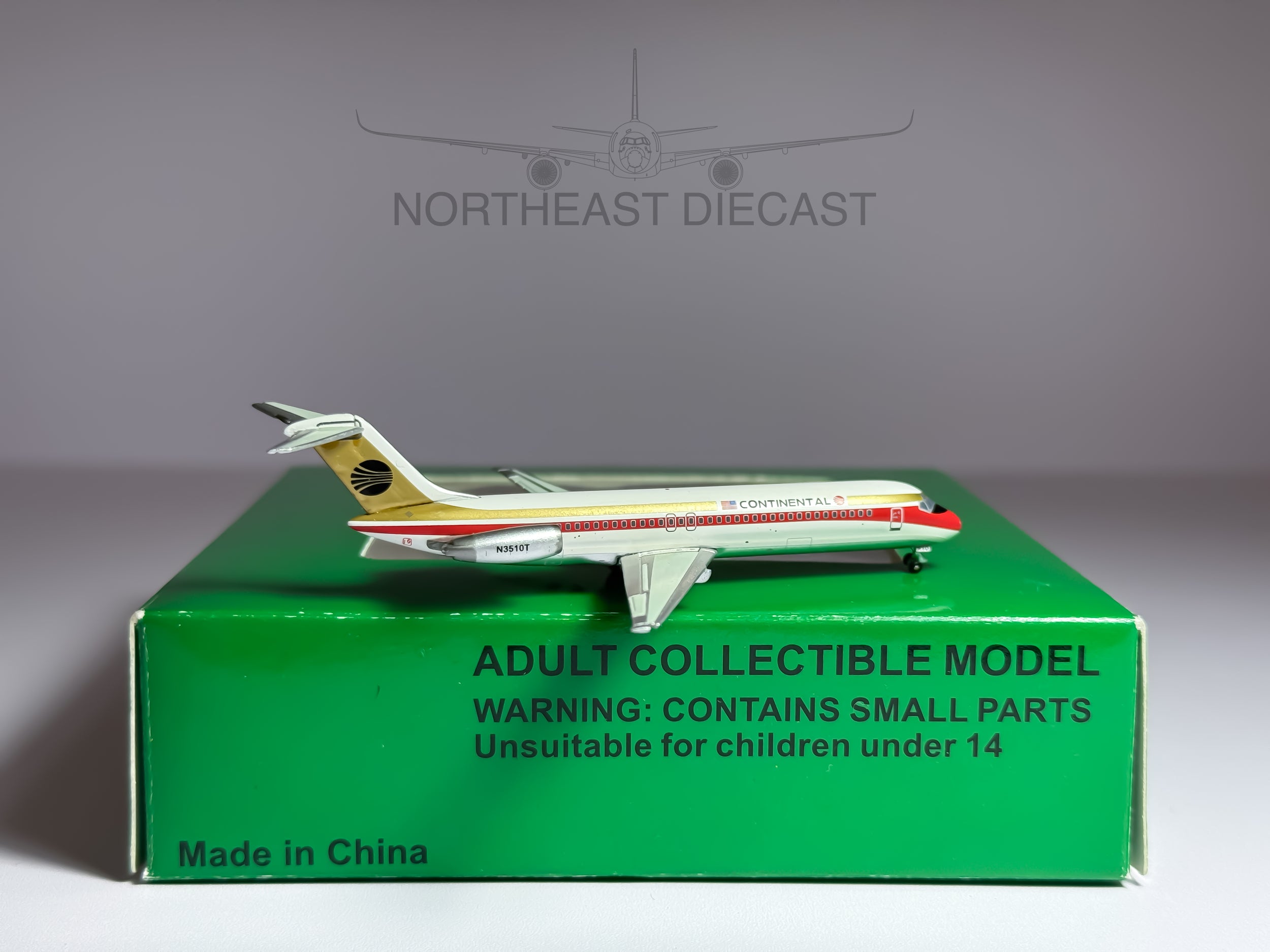 Continental Airlines Douglas DC-9-30 1:400 Aeroclassics N3510T (ACN3510T)