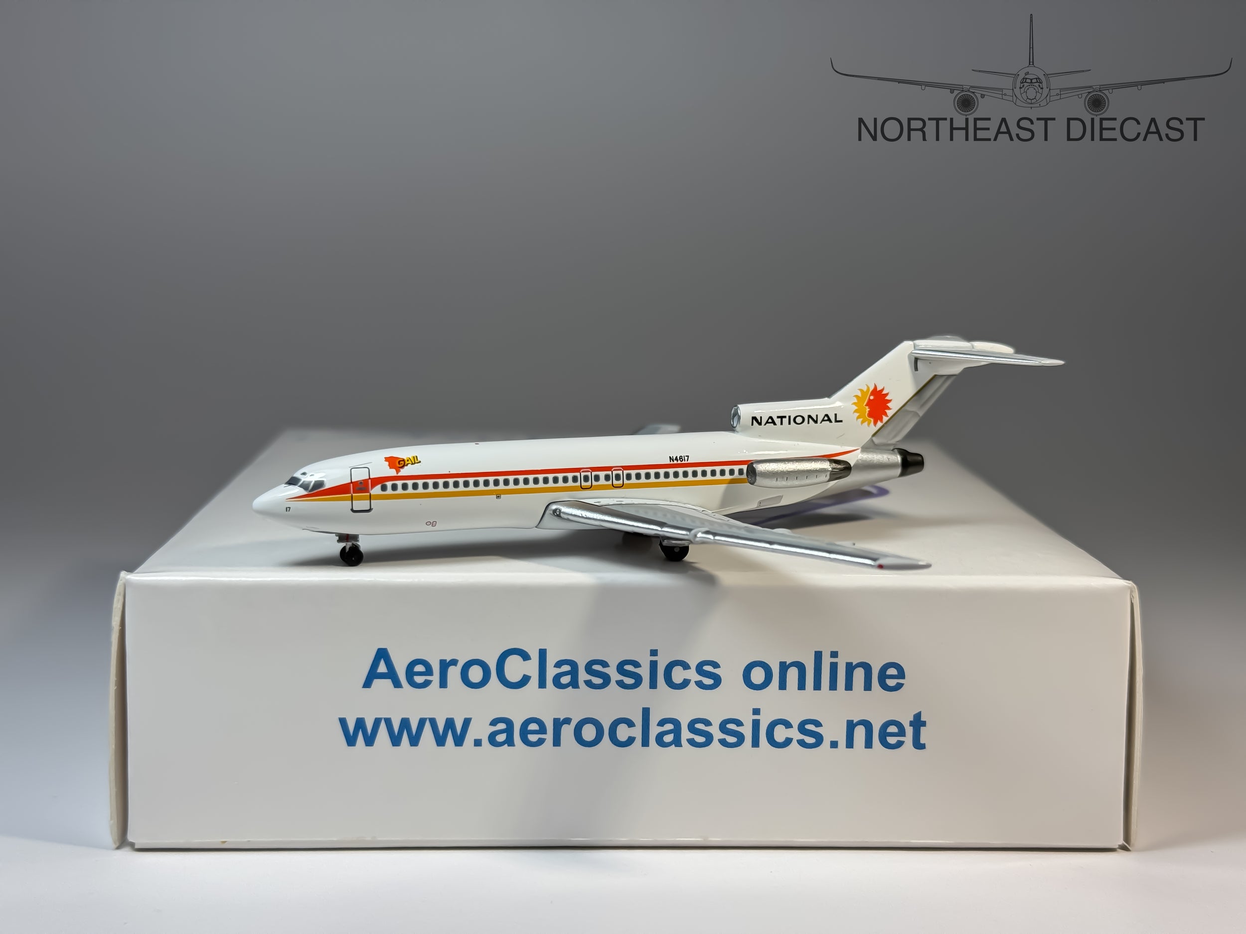 National Airlines Boeing 727-100 1:400 Aeroclassics N4617 (ACN4617)