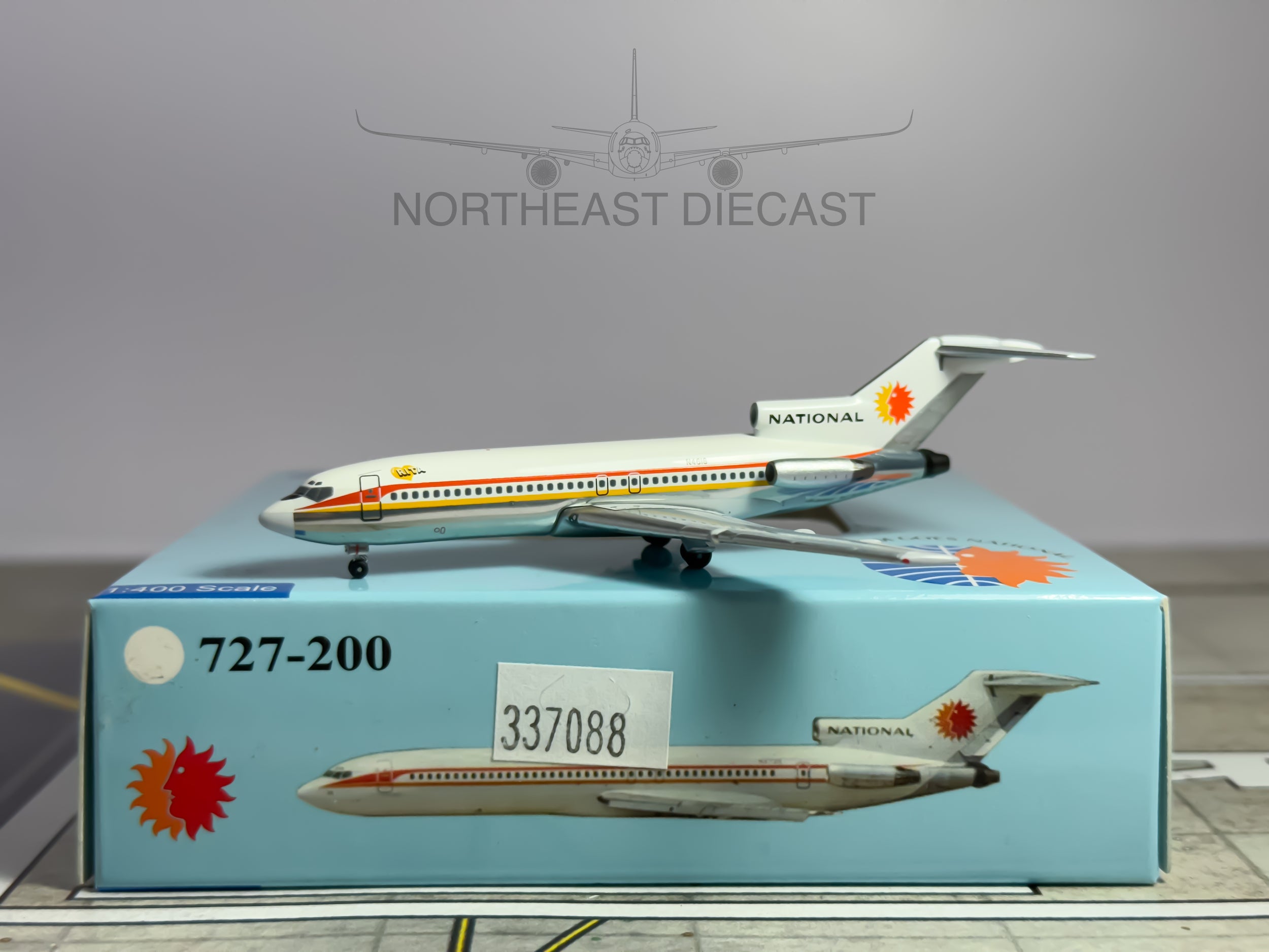 National Airlines Boeing 727-100 1:400 Aeroclassics N4618 (ACN4618)