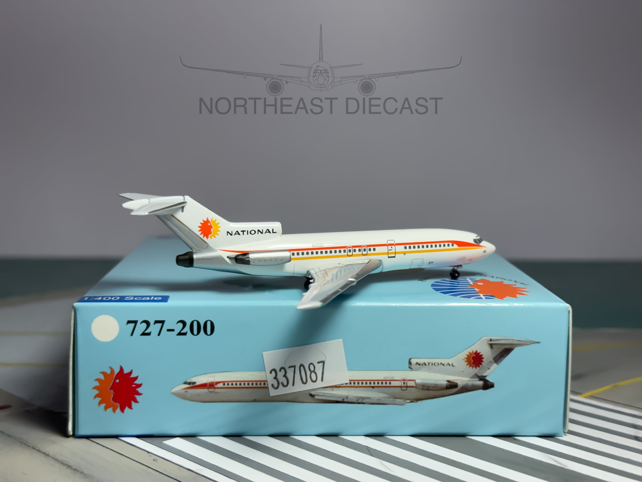 National Airlines Boeing 727-100 1:400 Aeroclassics N4622 (ACN4622)