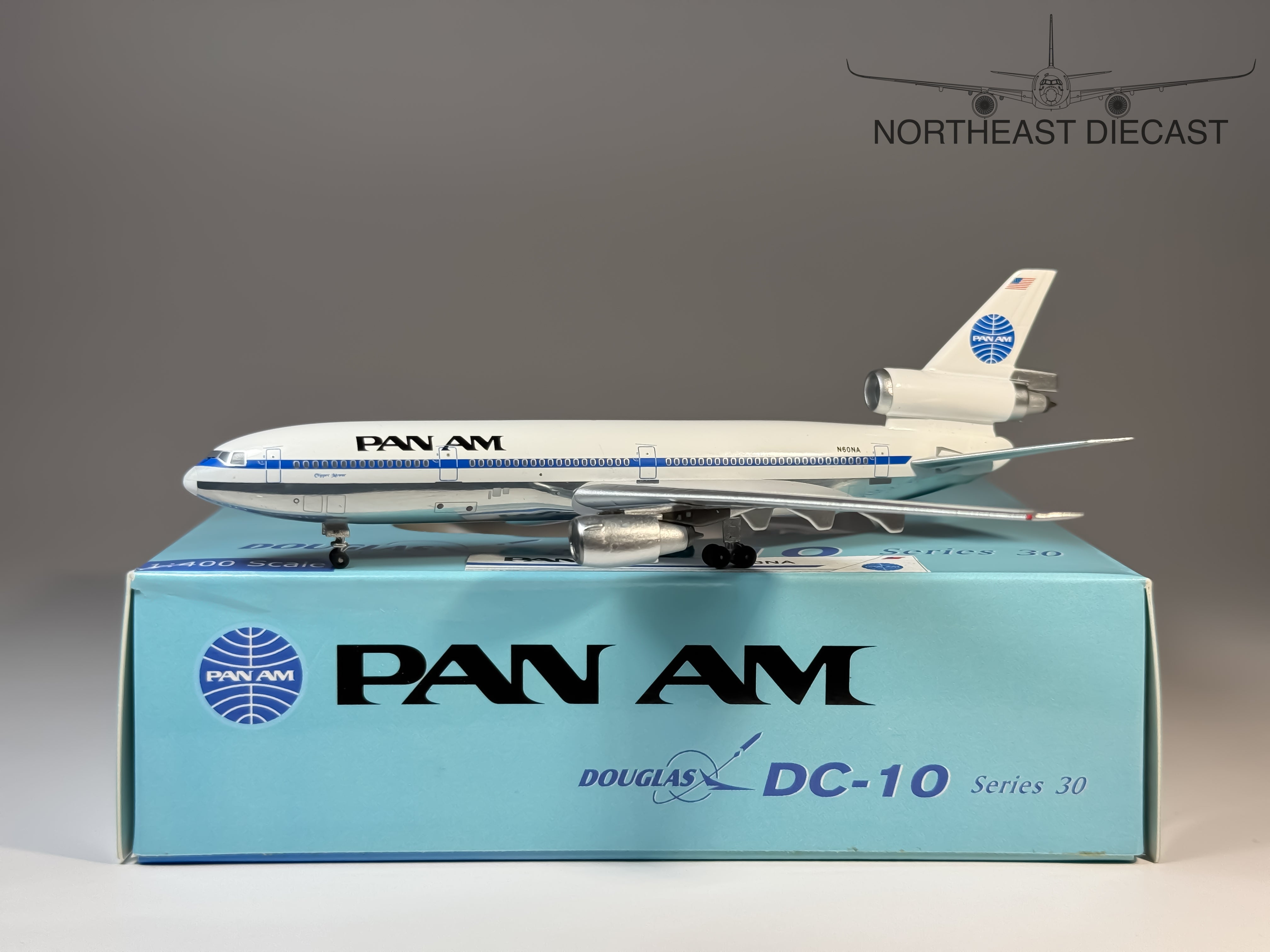 Pan American Douglas DC-10-10 1:400 Aeroclassics N60NA (ACN60NA)