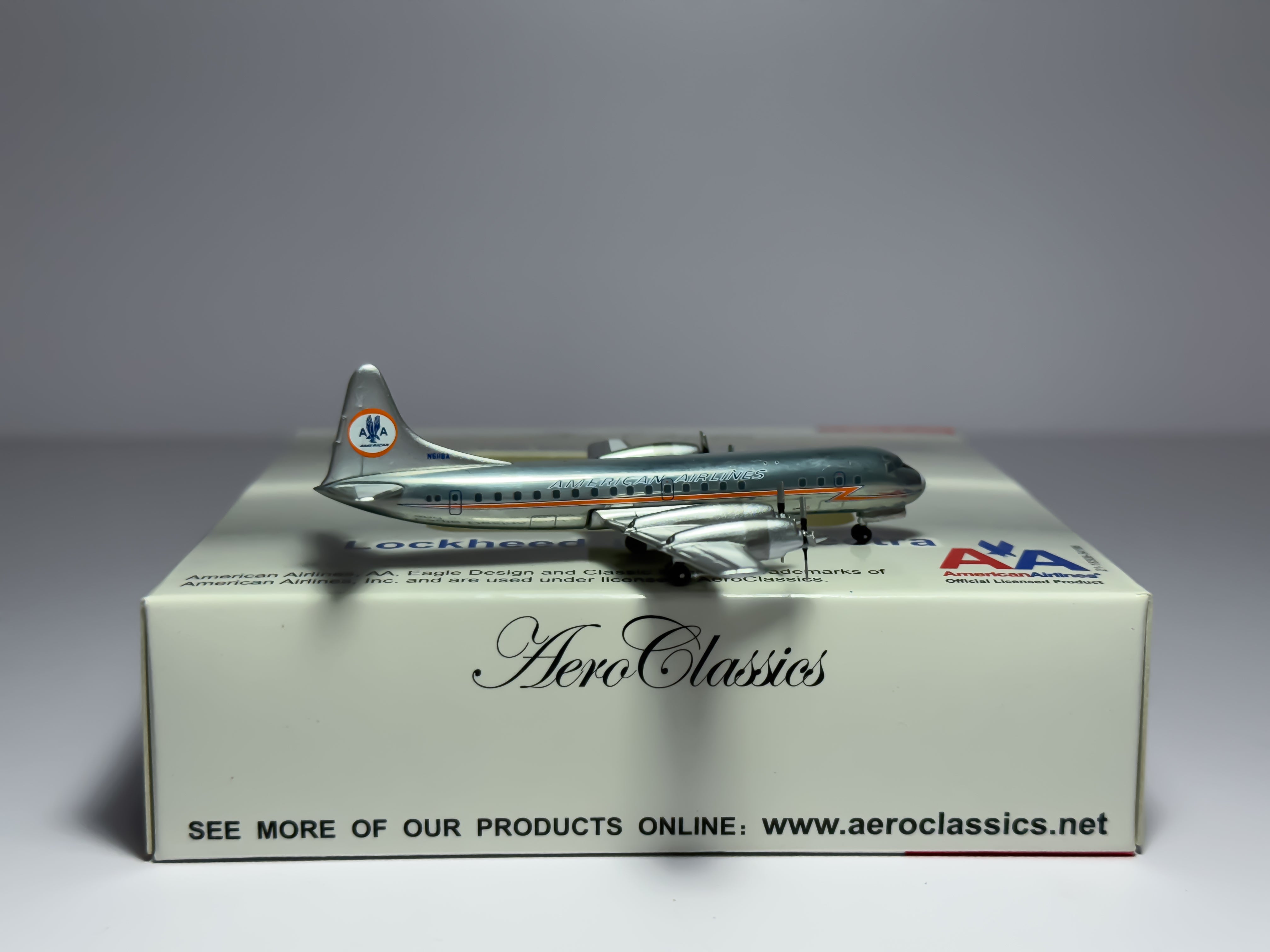 American Airlines Lockheed L-188 Electra 1:400 Aeroclassics N6118A (ACN6118A)