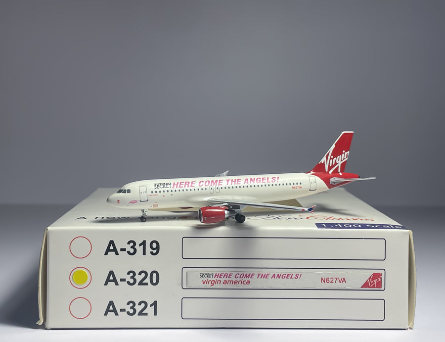 Virgin America Airbus A320 1:400 Aeroclassics N627VA (ACN627VA)