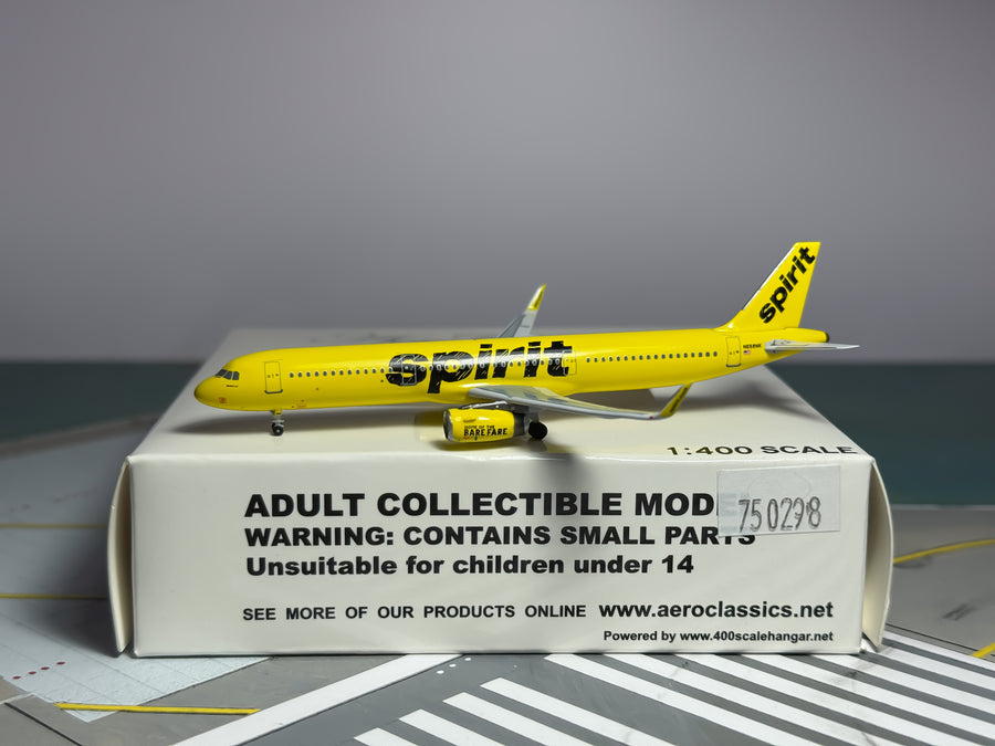 Spirit Airlines Airbus A321 1:400 Aeroclassics N658NK (ACN658NK)