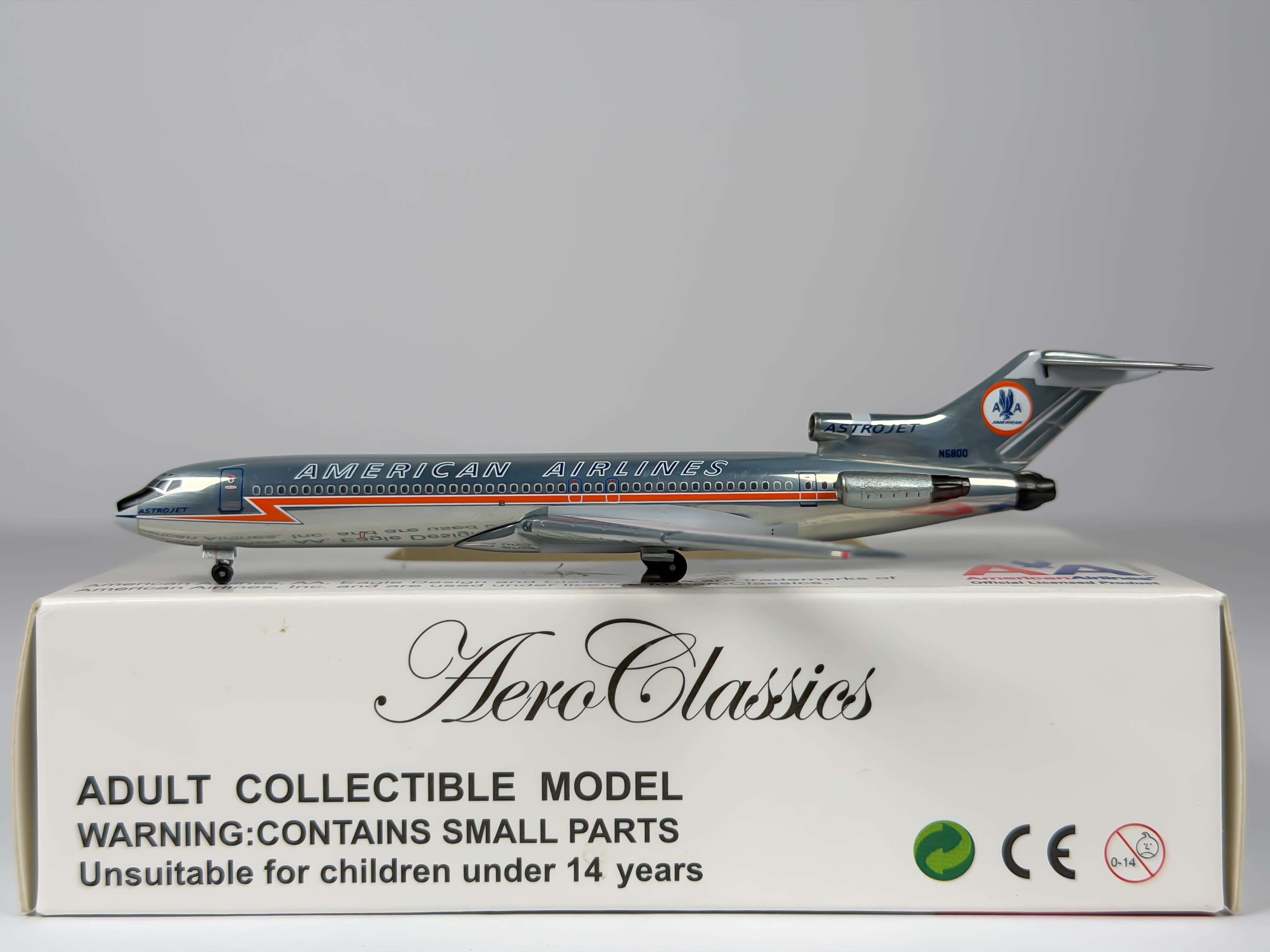 American Airlines Boeing 727-200 1:400 Aeroclassics N6800 (ACN6800)