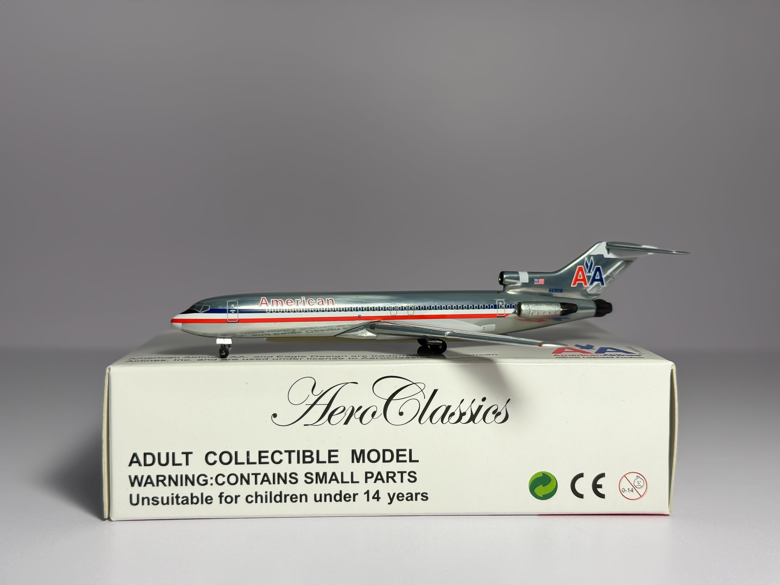 American Airlines Boeing 727-200 1:400 Aeroclassics N6808 (ACN6808)