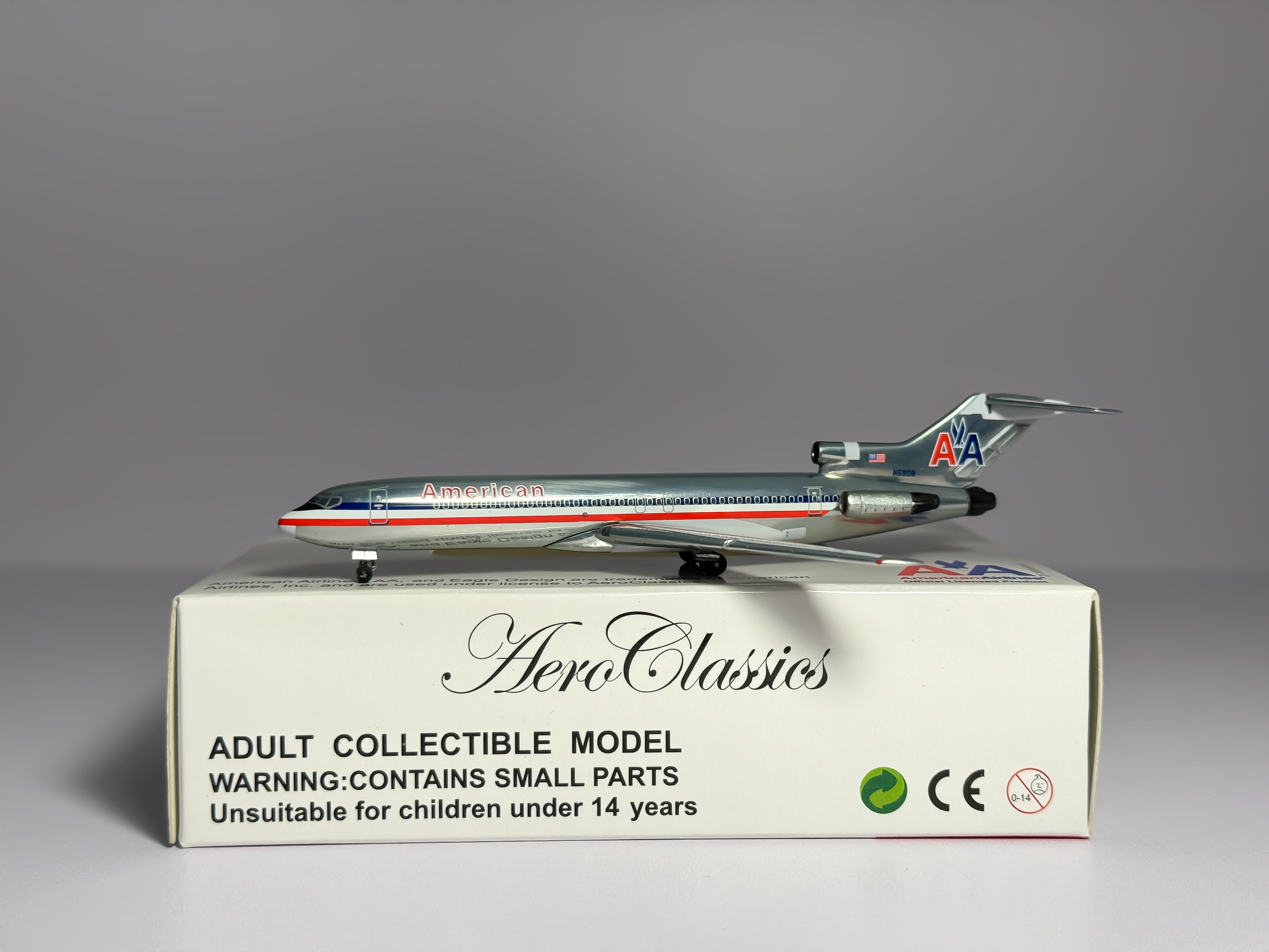 American Airlines Boeing 727-200 1:400 Aeroclassics N6808 (ACN6808)