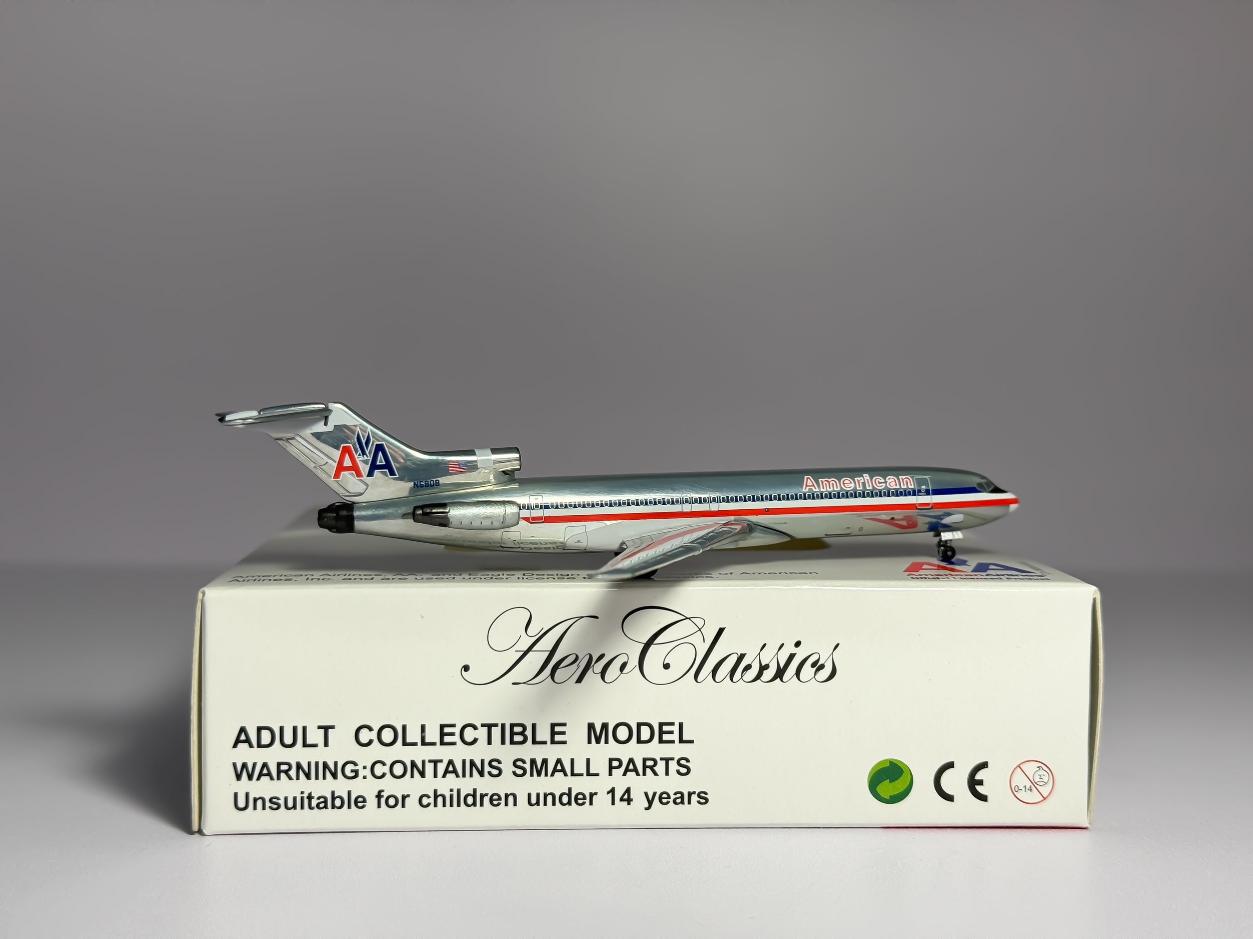 American Airlines Boeing 727-200 1:400 Aeroclassics N6808 (ACN6808)