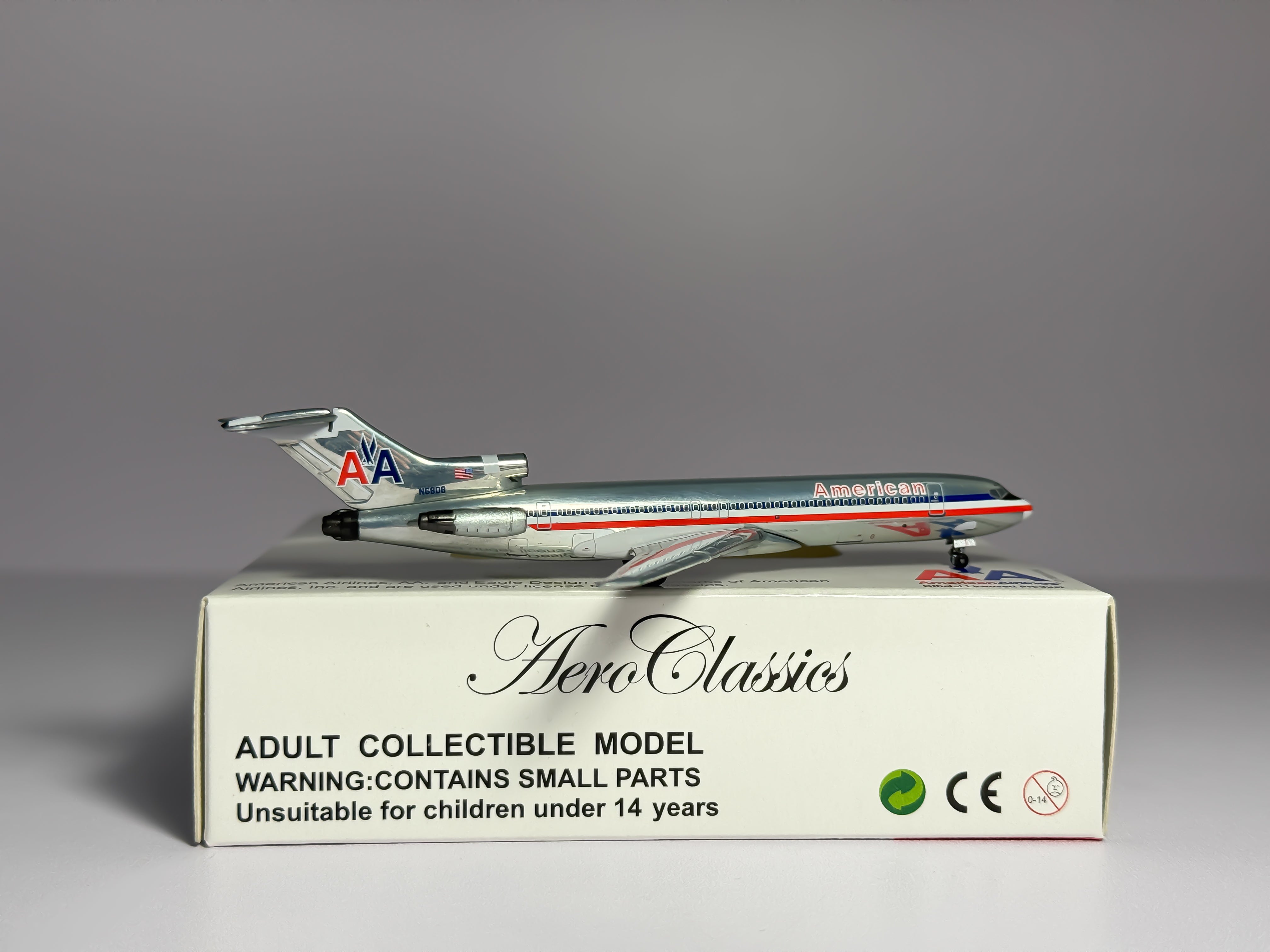 American Airlines Boeing 727-200 1:400 Aeroclassics N6808 (ACN6808)